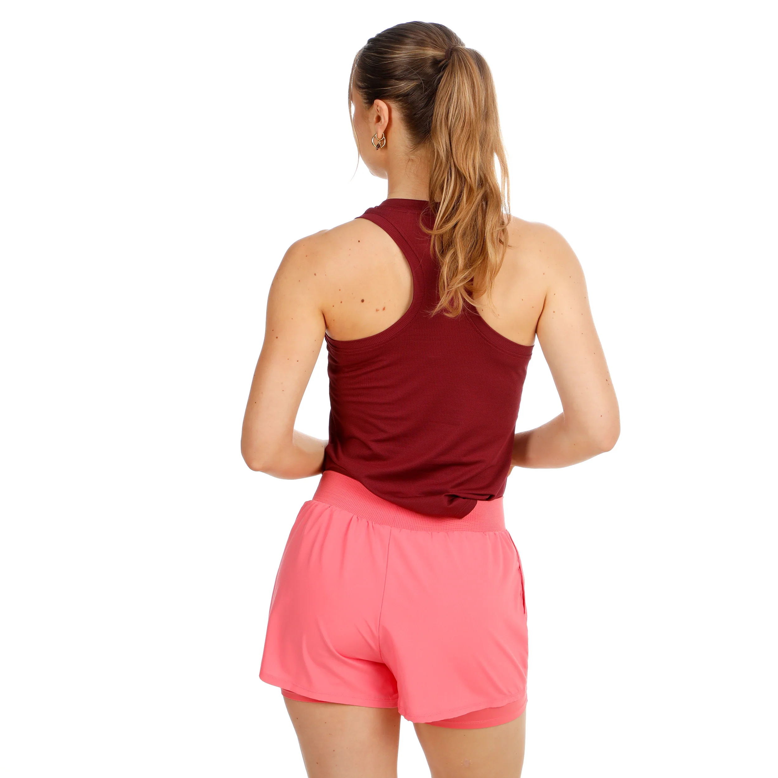 Freeze Out Racerback Printed Débardeur tank top Femmes - rouge foncé - Image 6