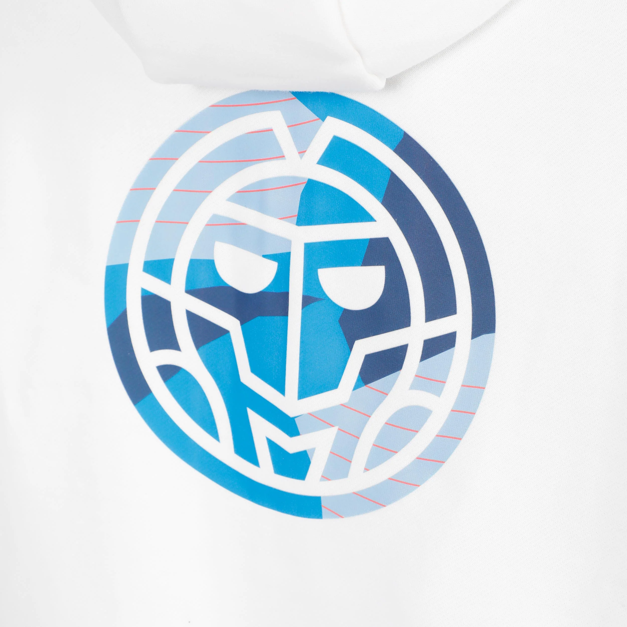 Hey Laguna Backprint Zip Sweat à capuche Hommes-blanc - Image 5