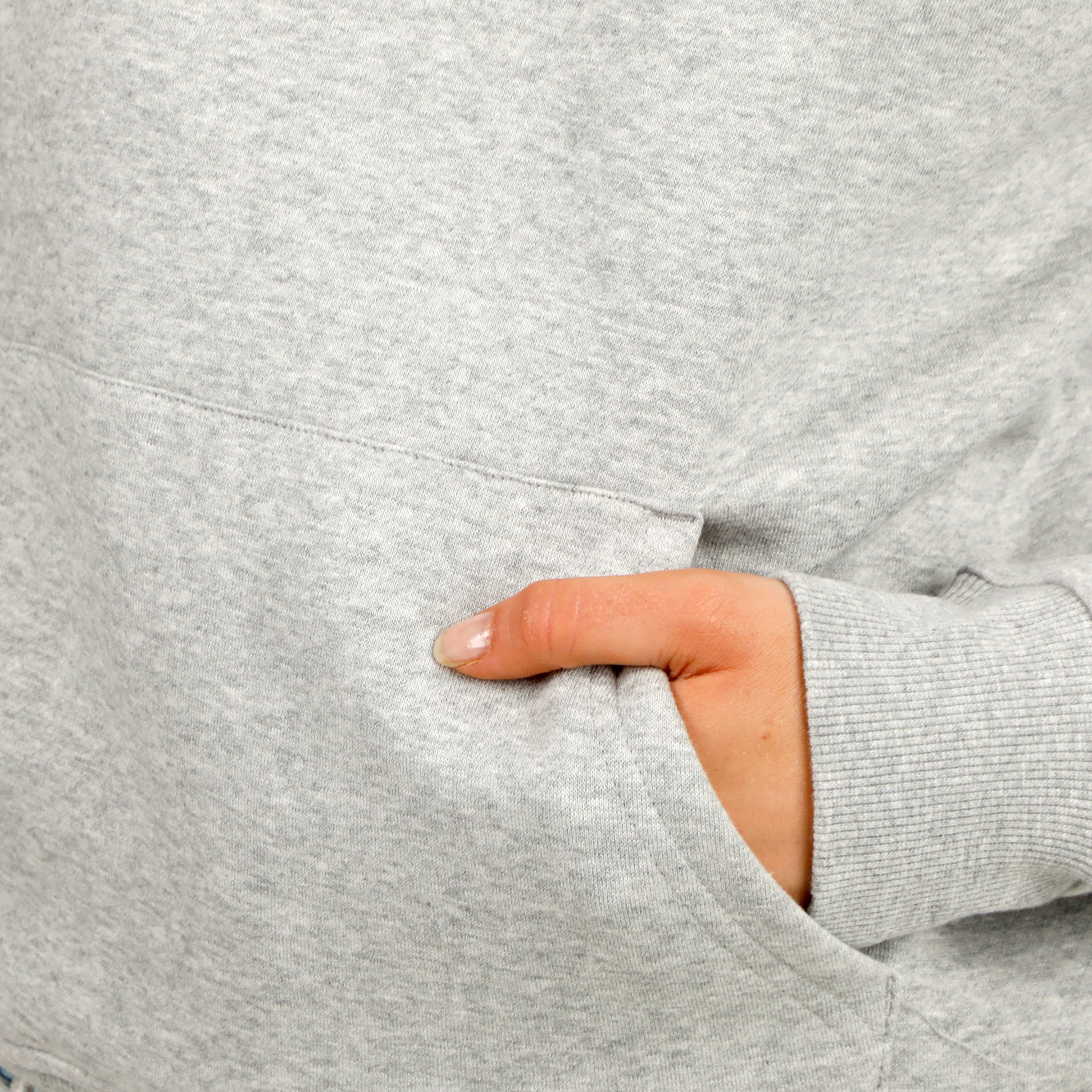 Hey Laguna Logo Sweat à capuche Femmes-gris clair - Image 8