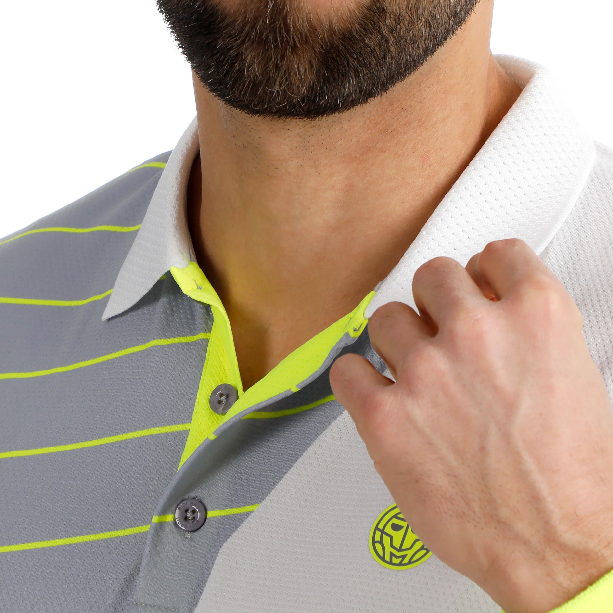 Hey Laguna Polo Hommes-blanc, multicouleur - Image 8