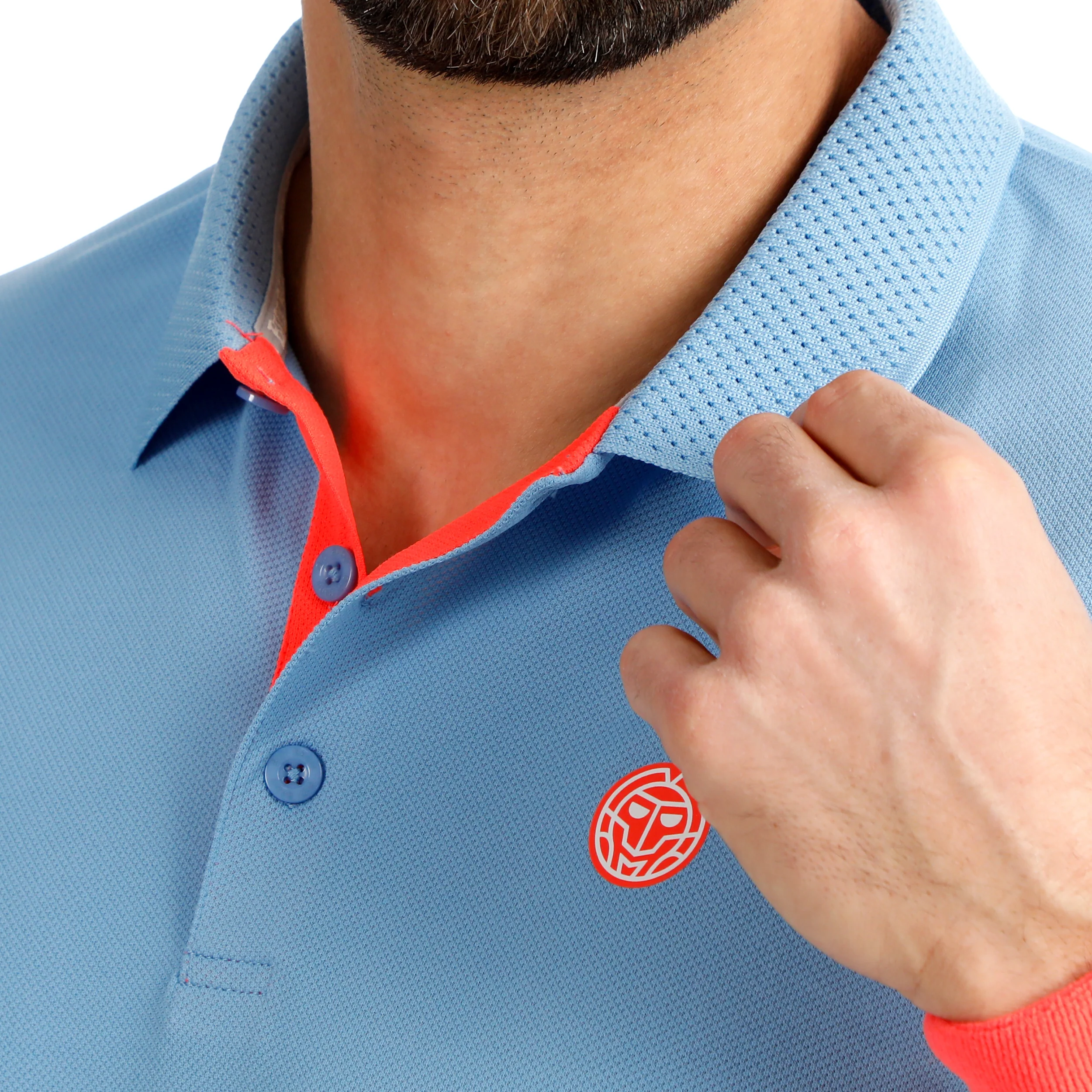 Hey Laguna Polo Hommes-bleu - Image 6