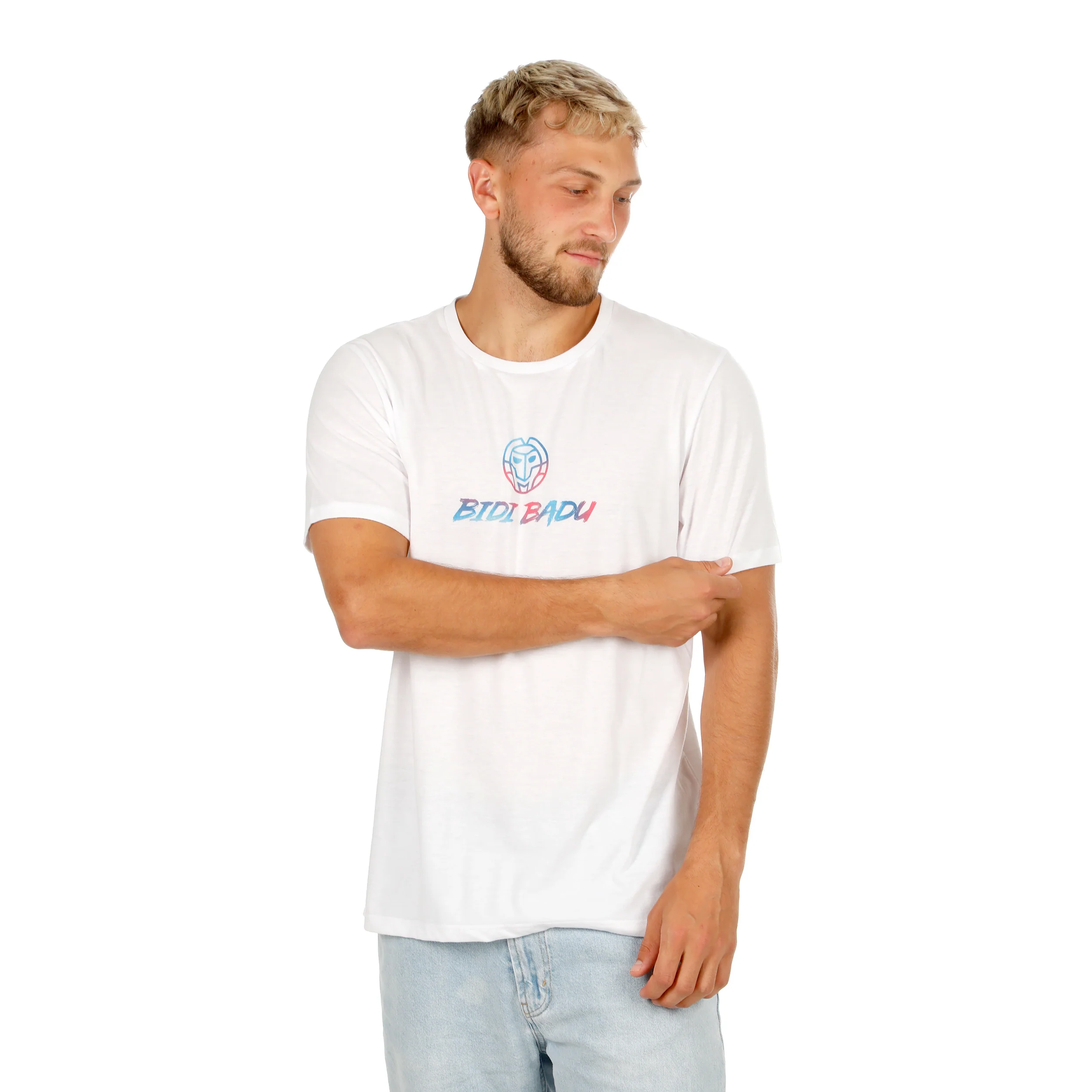 Logo Chill T-shirt Hommes-blanc - Image 4