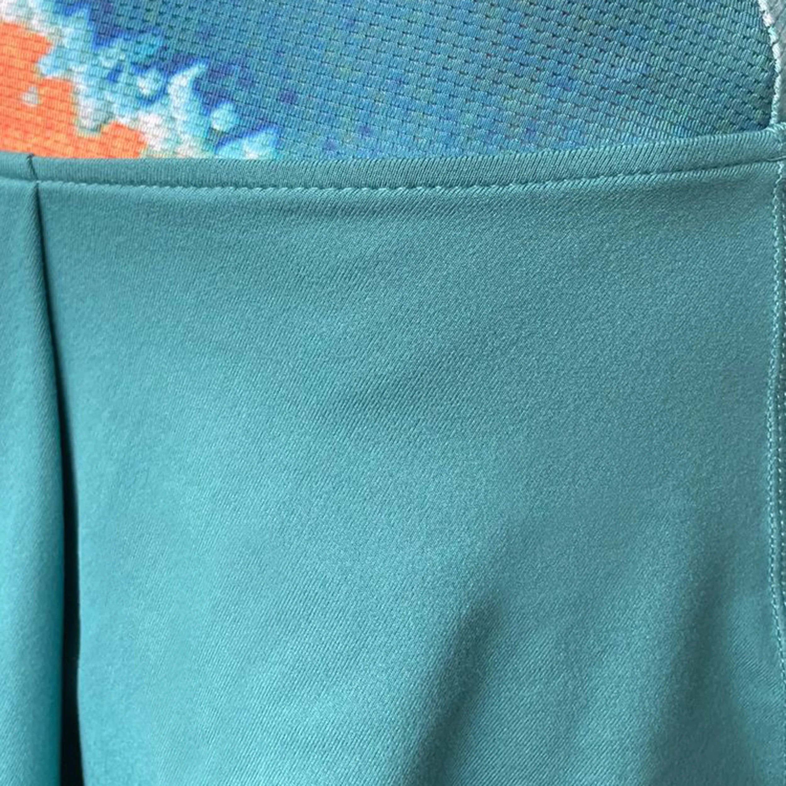 Melbourne 2025 Printed Jupe Femmes-Bleu Petrol, Orange - Image 5
