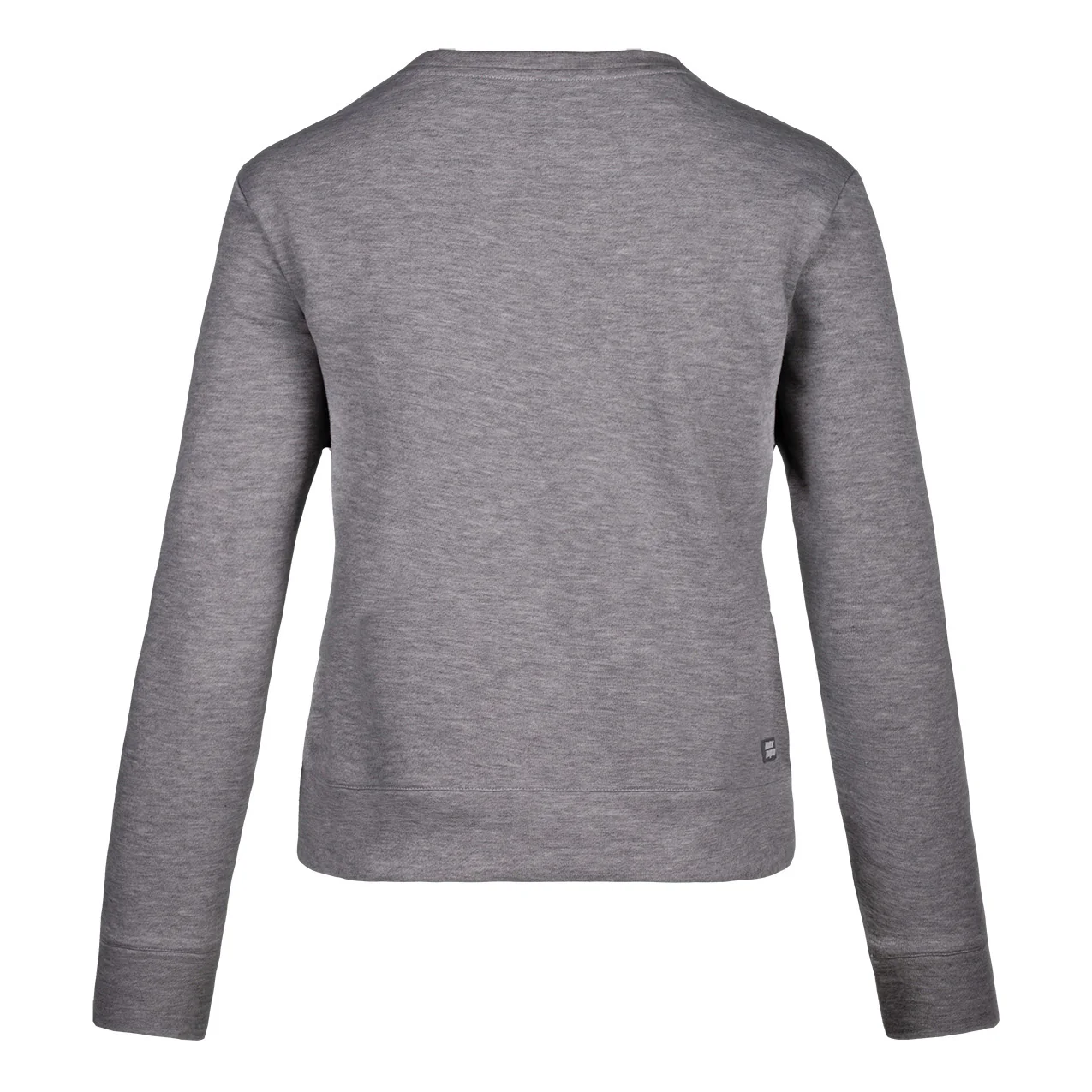 Mirella Basic Crew Sweat-shirt Femmes-Gris Clair,Blanc - Image 2