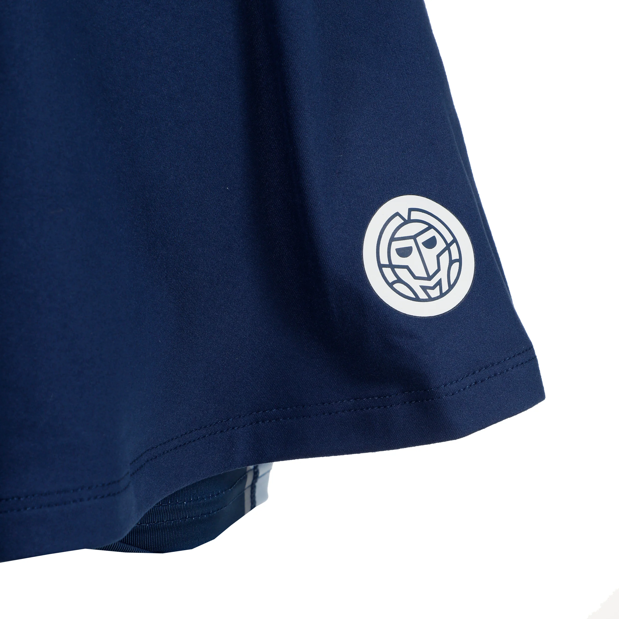 New York 2024 Printed Wavy Jupe Femmes-Bleu Foncé - Image 3