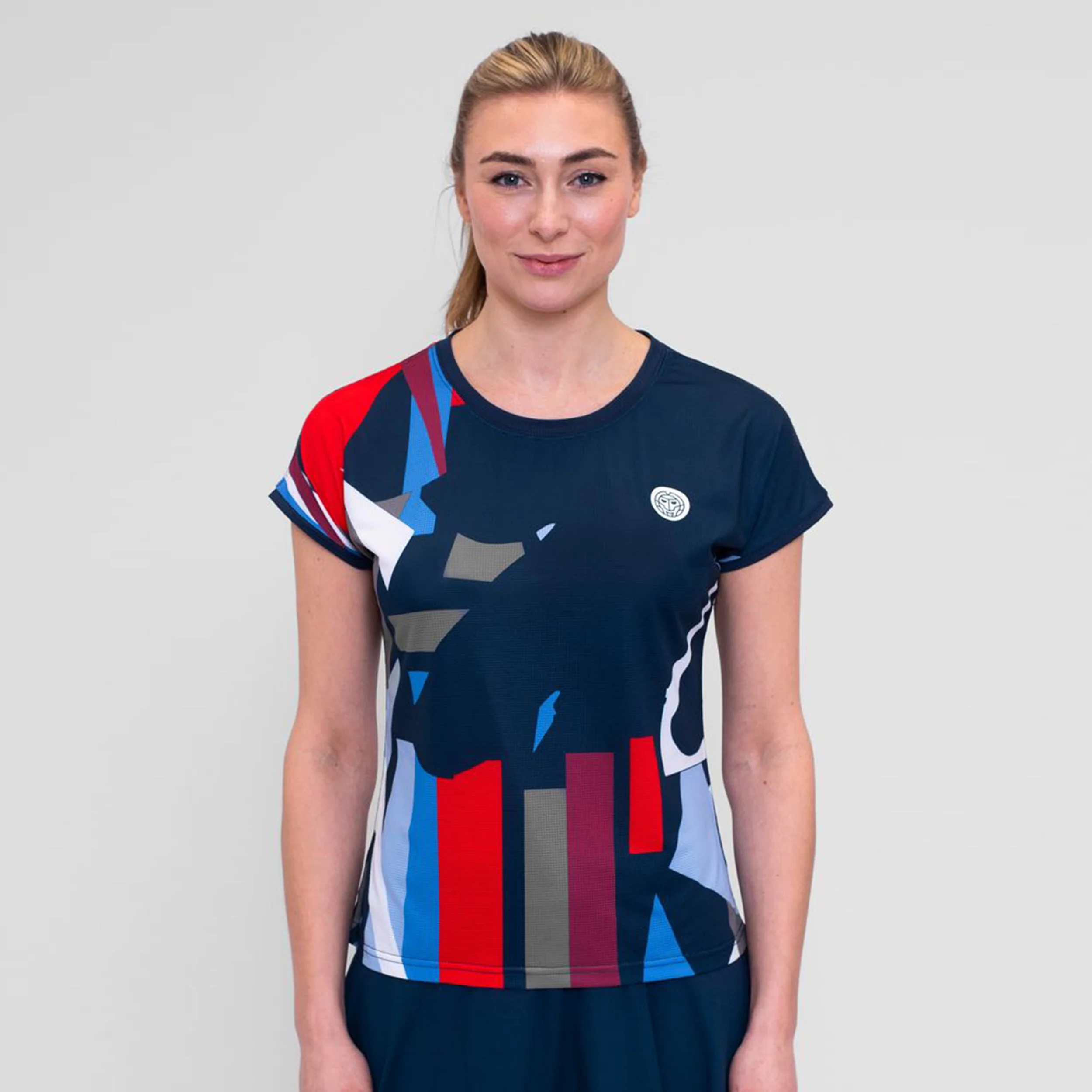 New York 2024 T-shirt Femmes-Bleu Foncé,Multicouleur - Image 3