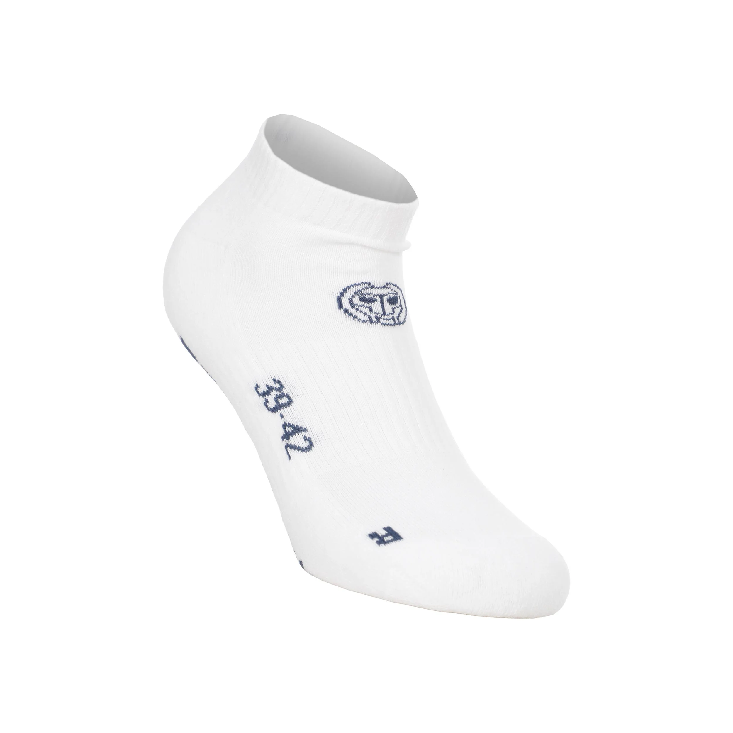 No Party XXL No Show Move Chaussettes De Tennis-Pink,Blanc - Image 5