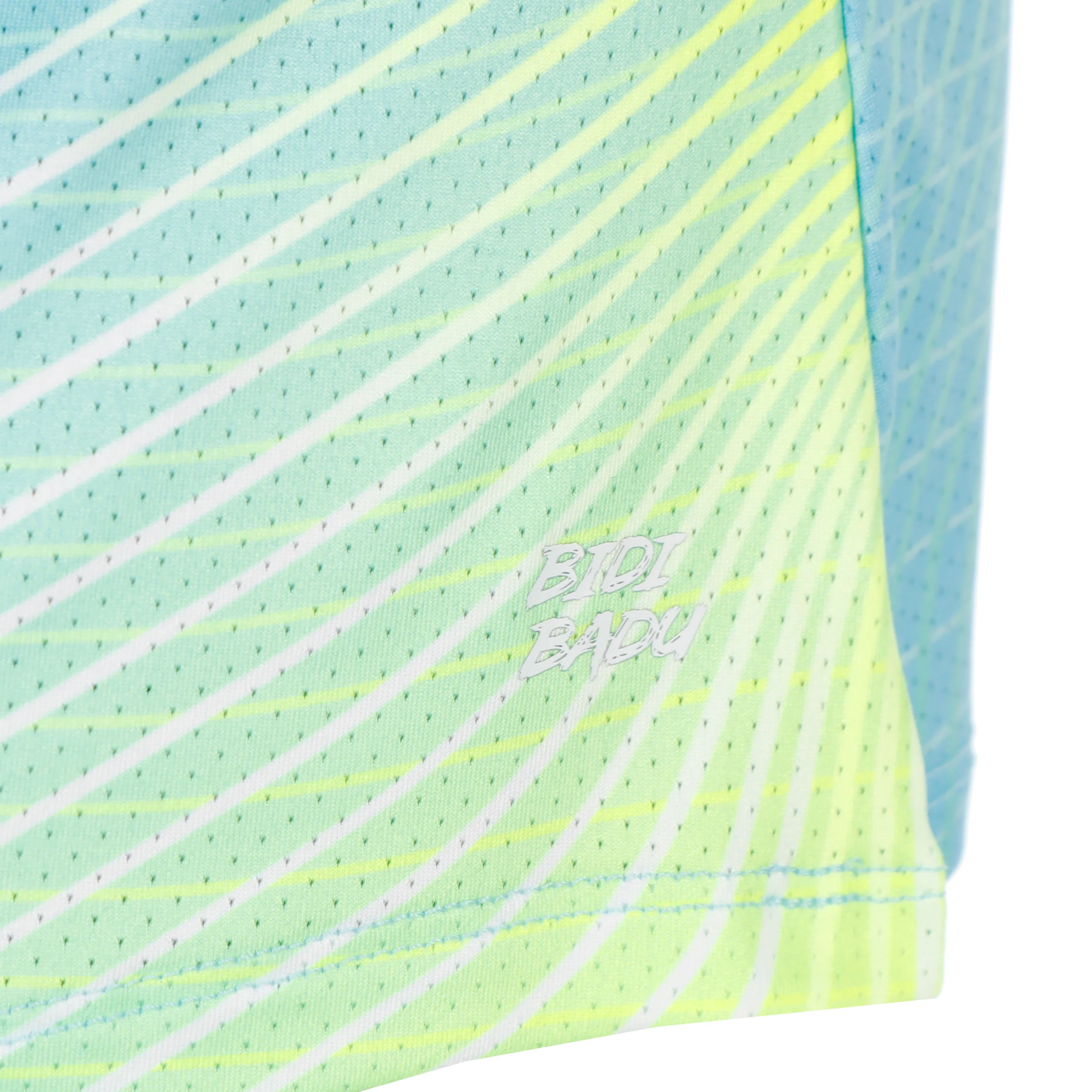 Out of Control Racerback Débardeur tank top Filles - bleu clair, jaunes fluo - Image 4