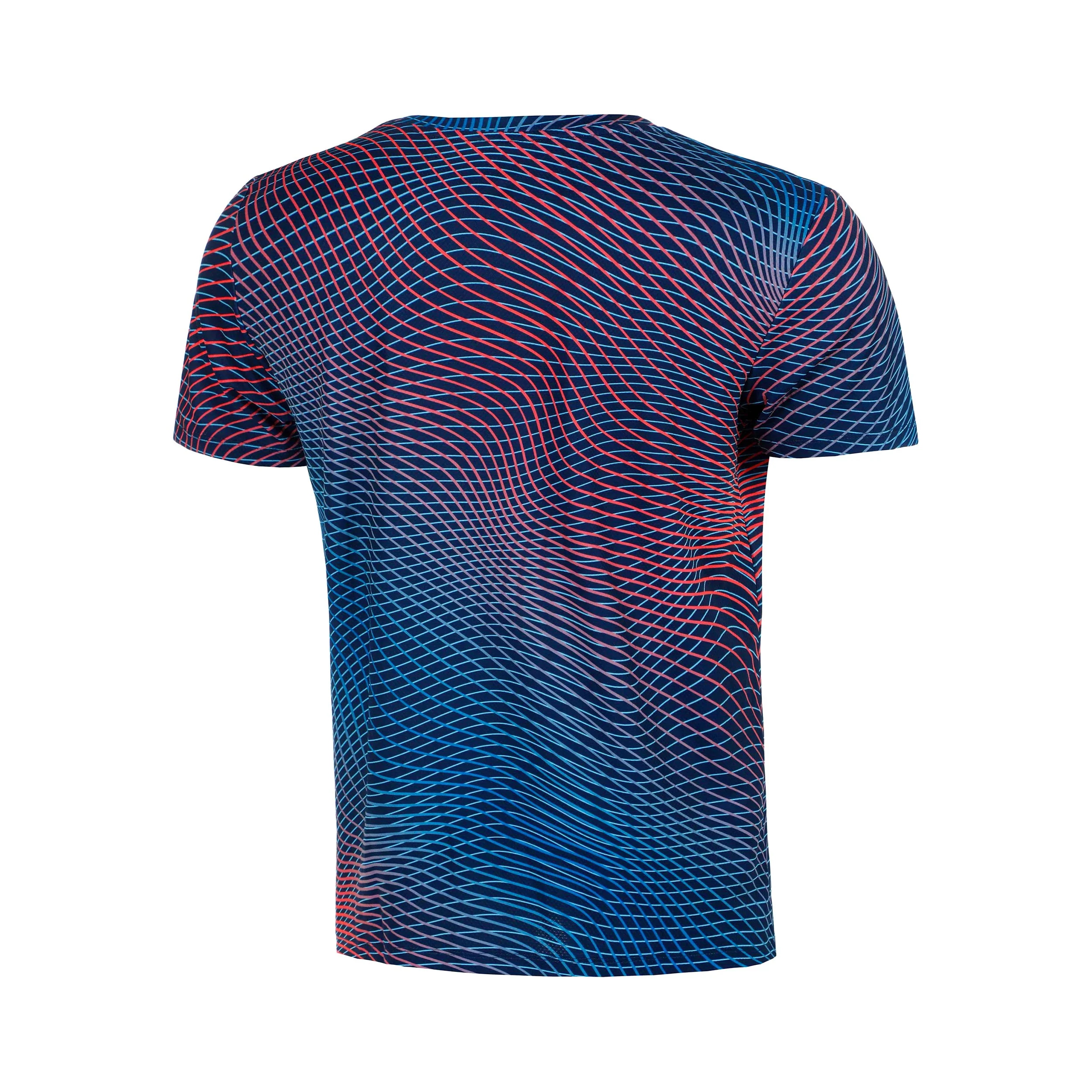 Out of Control T-shirt Garçons-bleu foncé, corail - Image 2