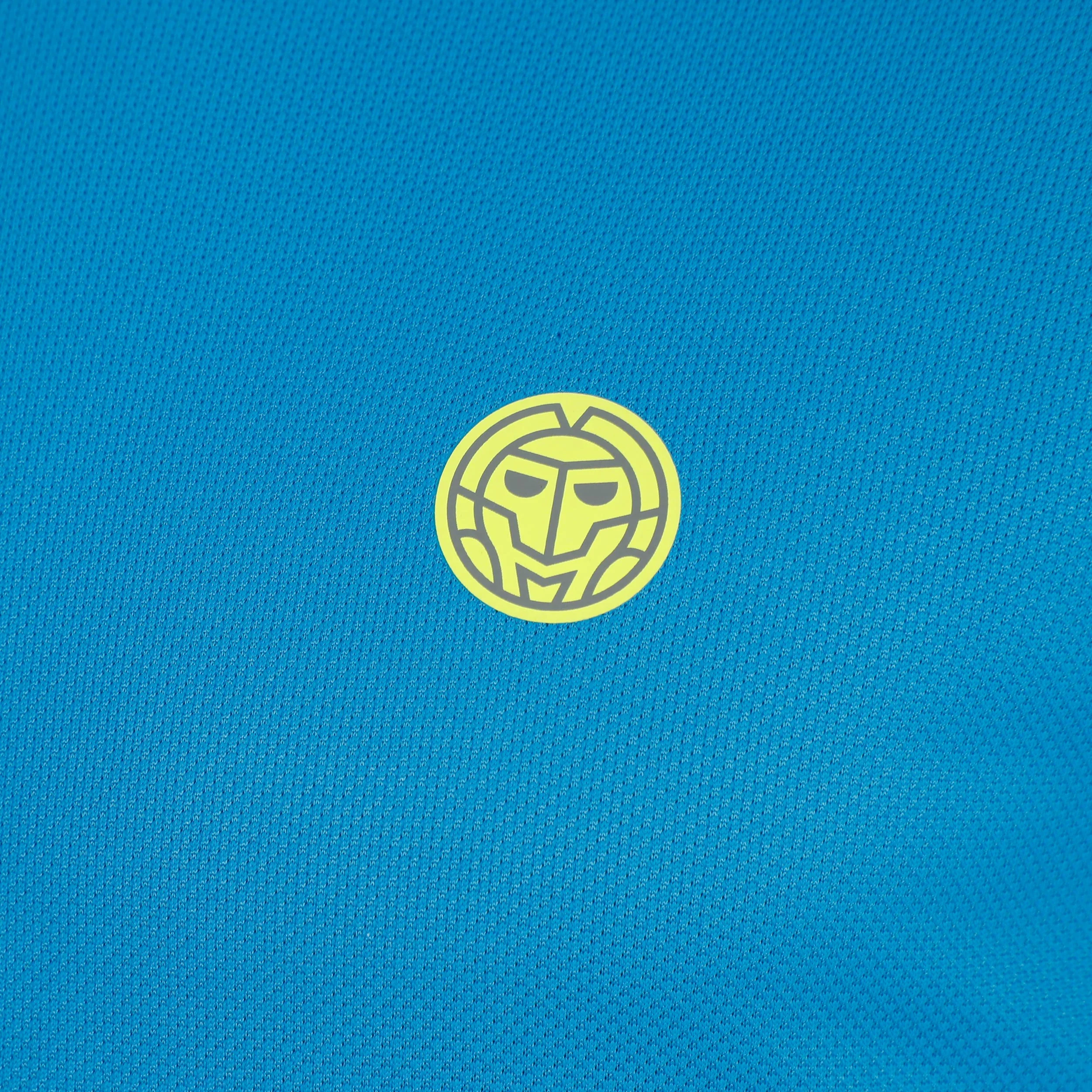 Out of Control T-shirt Hommes - bleu, jaunes fluo - Image 3