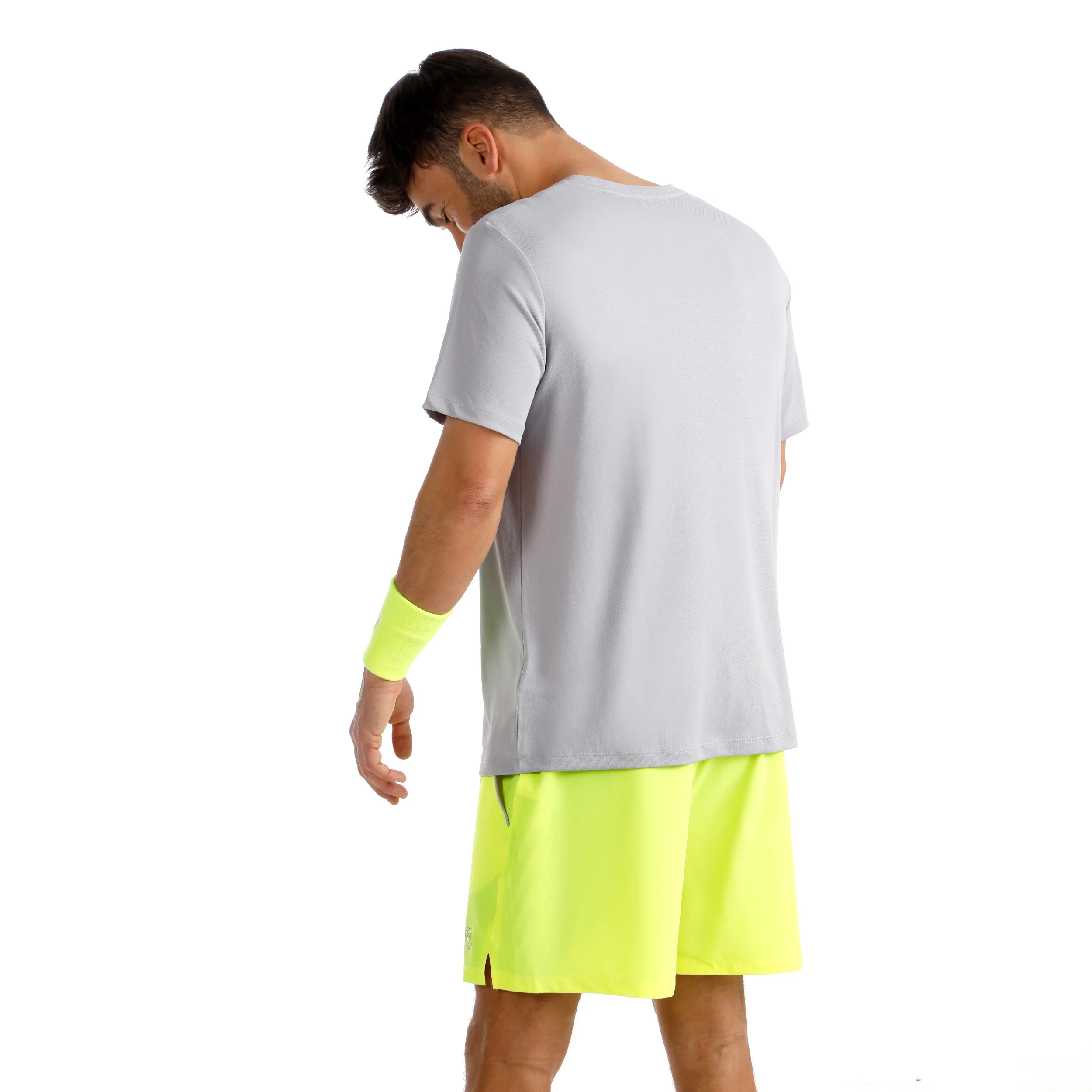 Solid Shorts Garçons-jaunes fluo - Image 6
