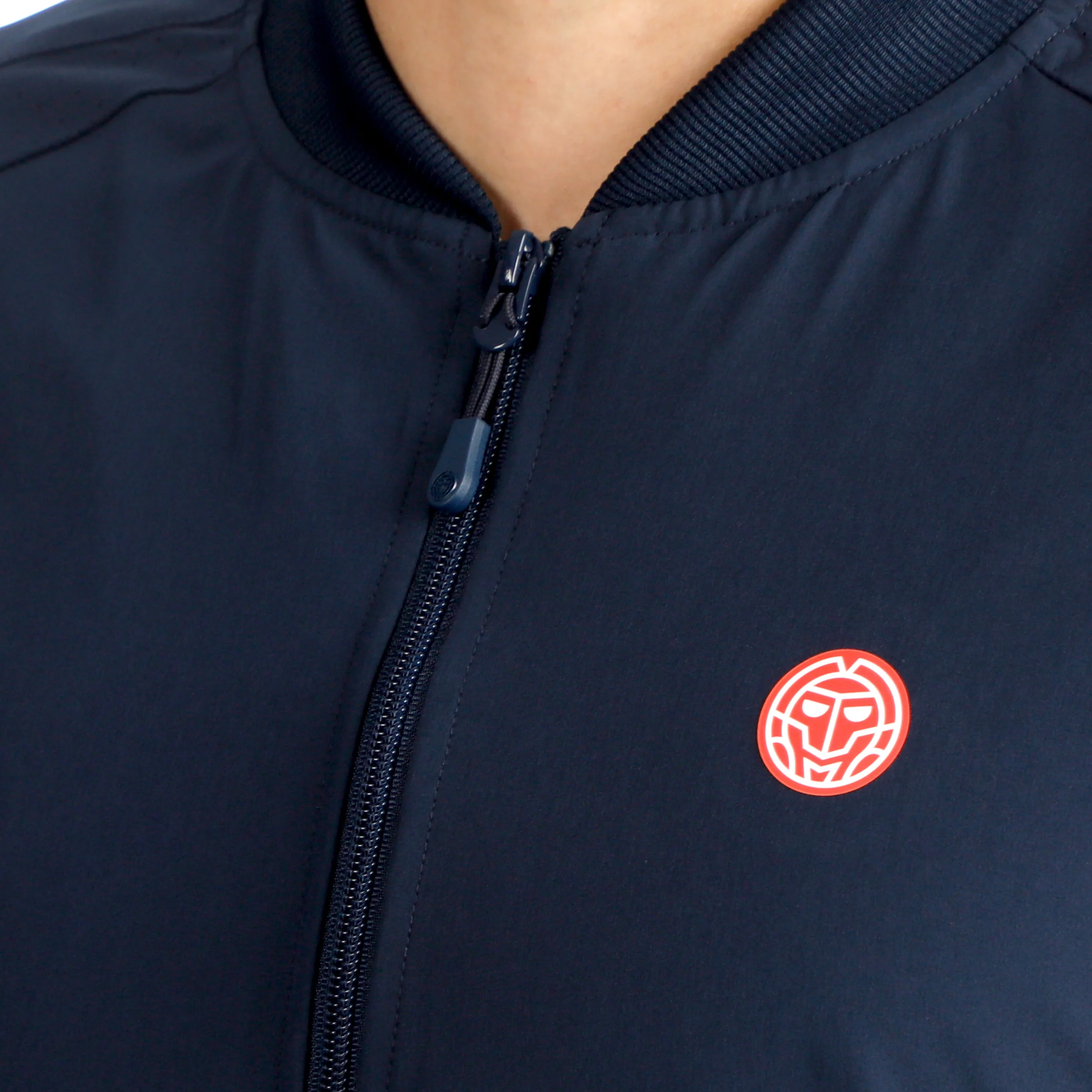 Solid Veste de survêtement Hommes-bleu foncé - Image 8