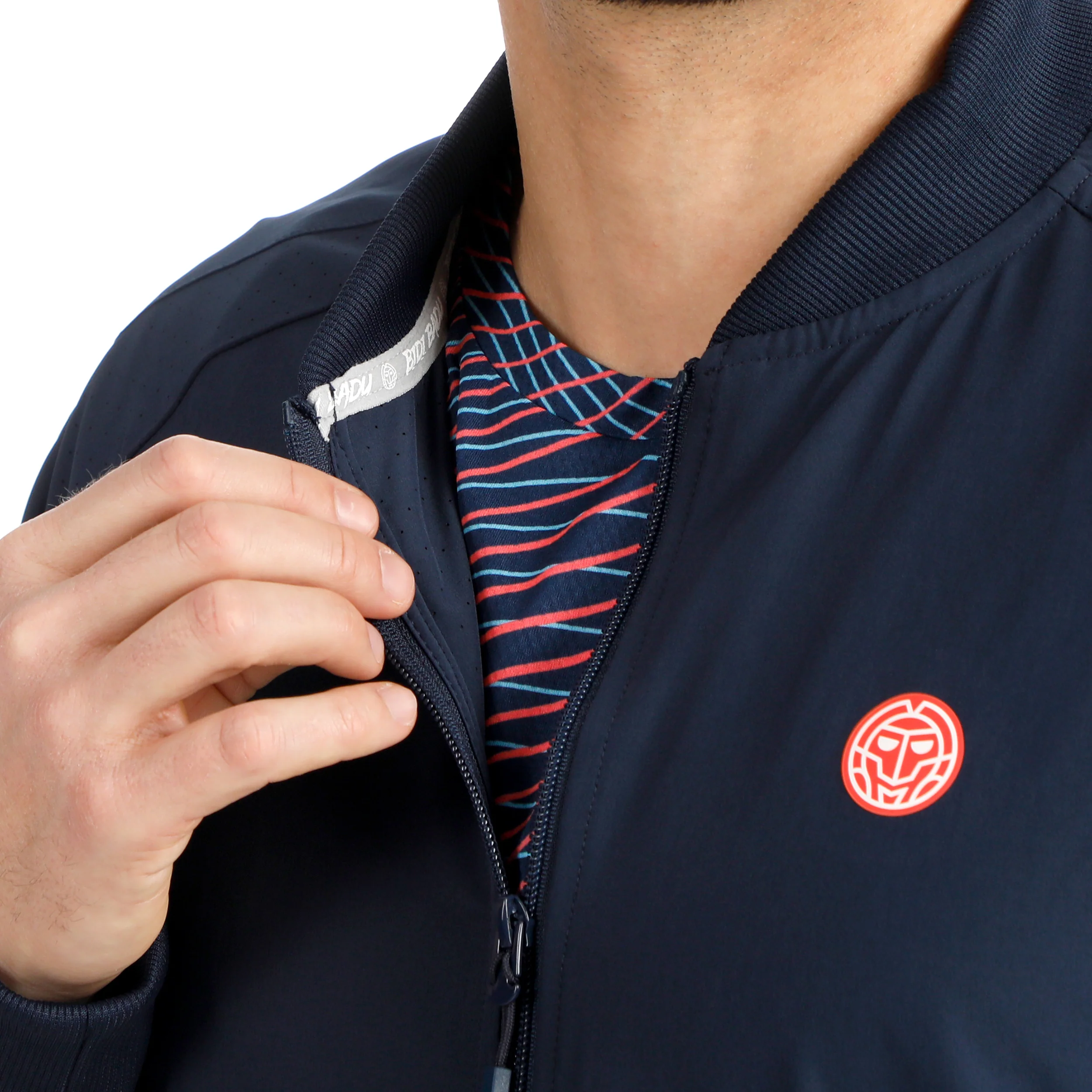 Solid Veste de survêtement Hommes-bleu foncé - Image 9
