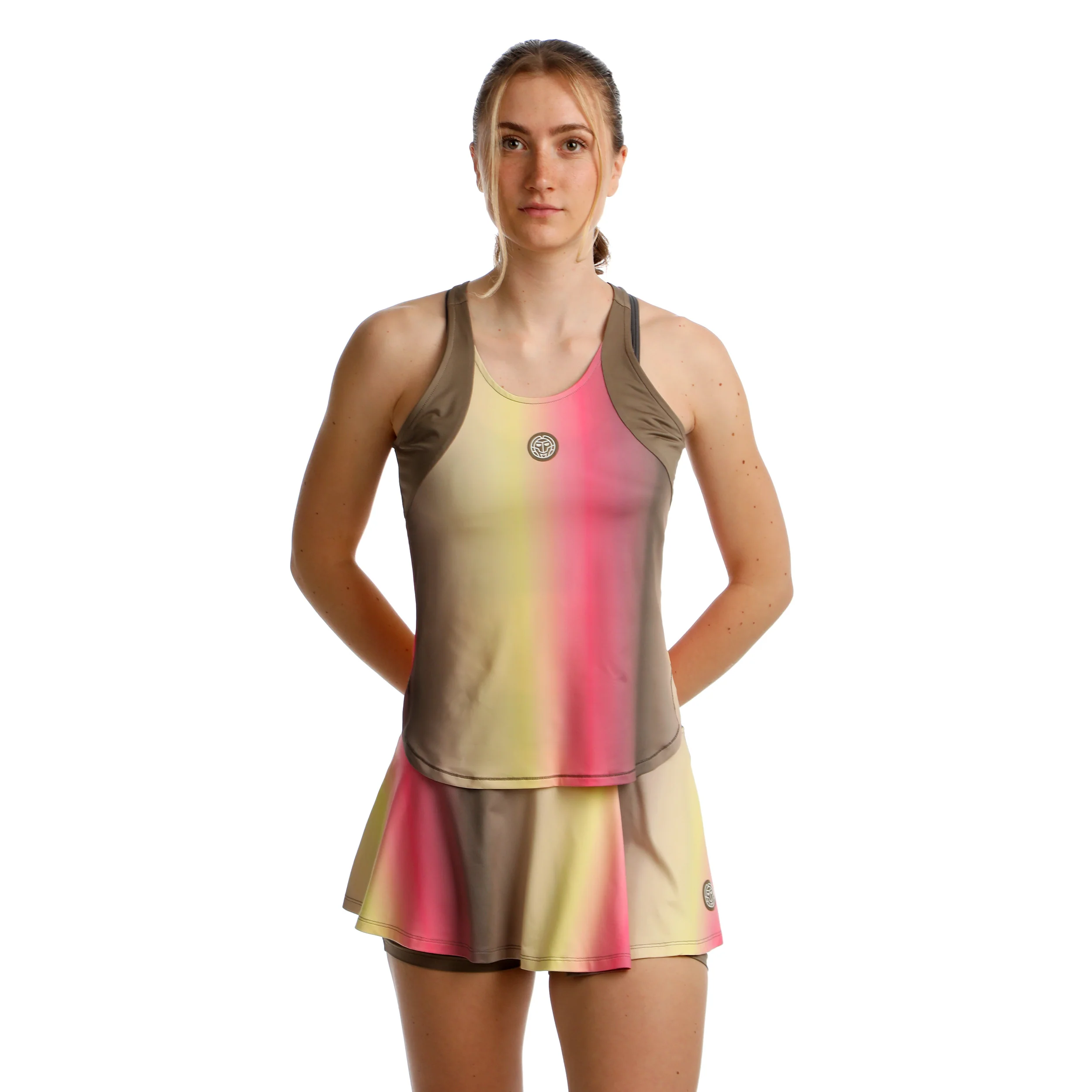 Spectrum Débardeur Tank Top Femmes-Marron,Jaune - Image 5