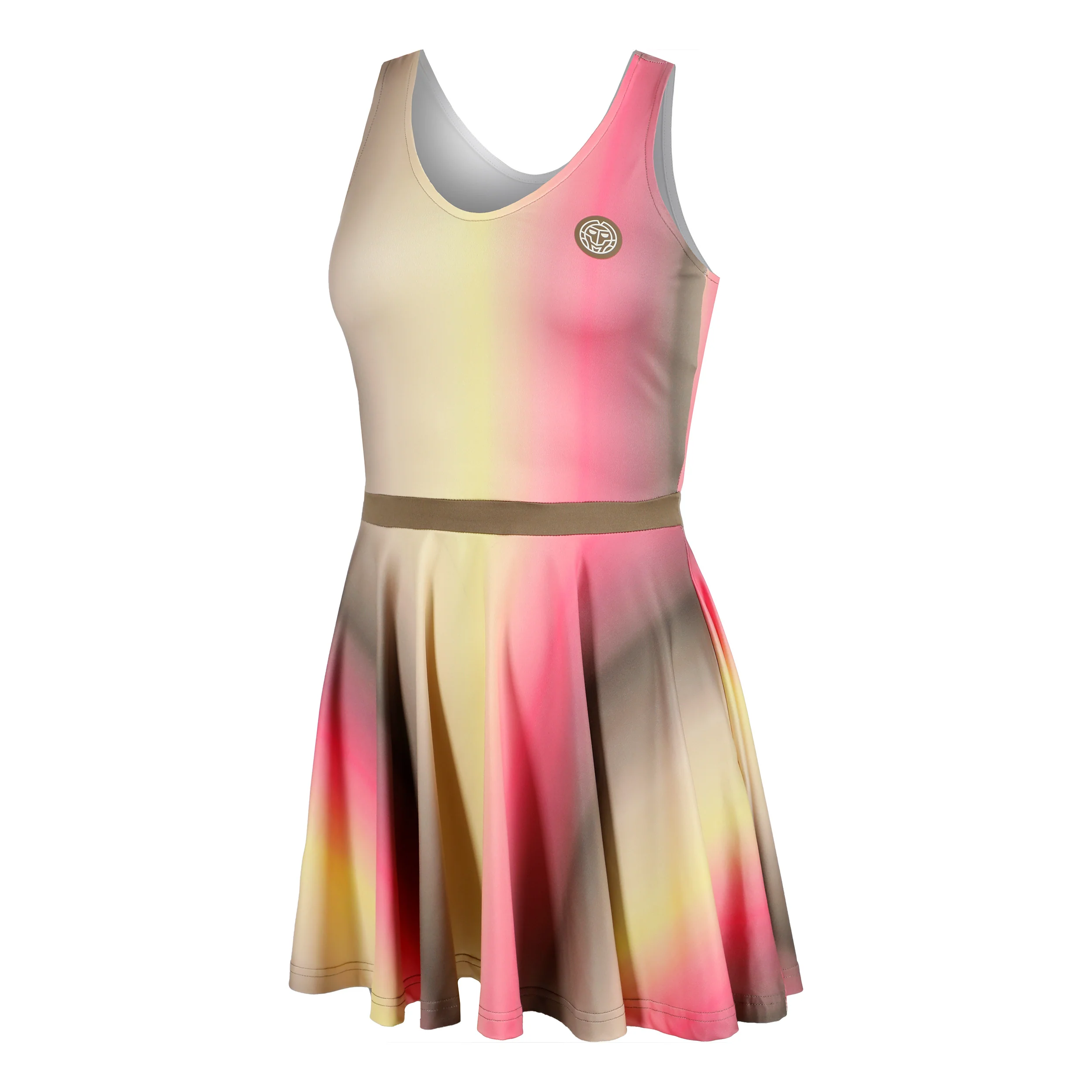 Spectrum Robe Femmes-Marron,Jaune