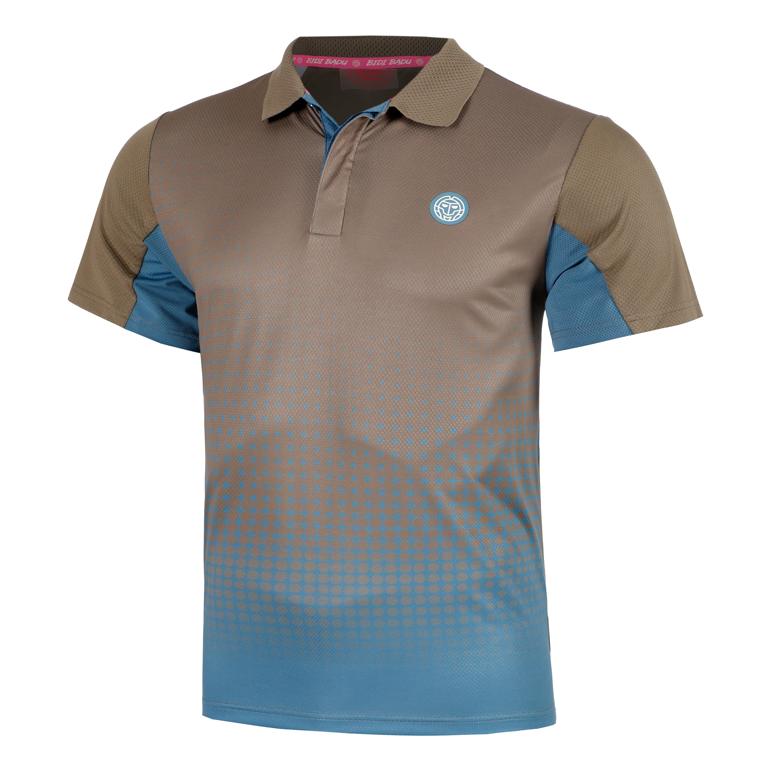 Spectrum Spirit Polo Hommes-Marron,Bleu