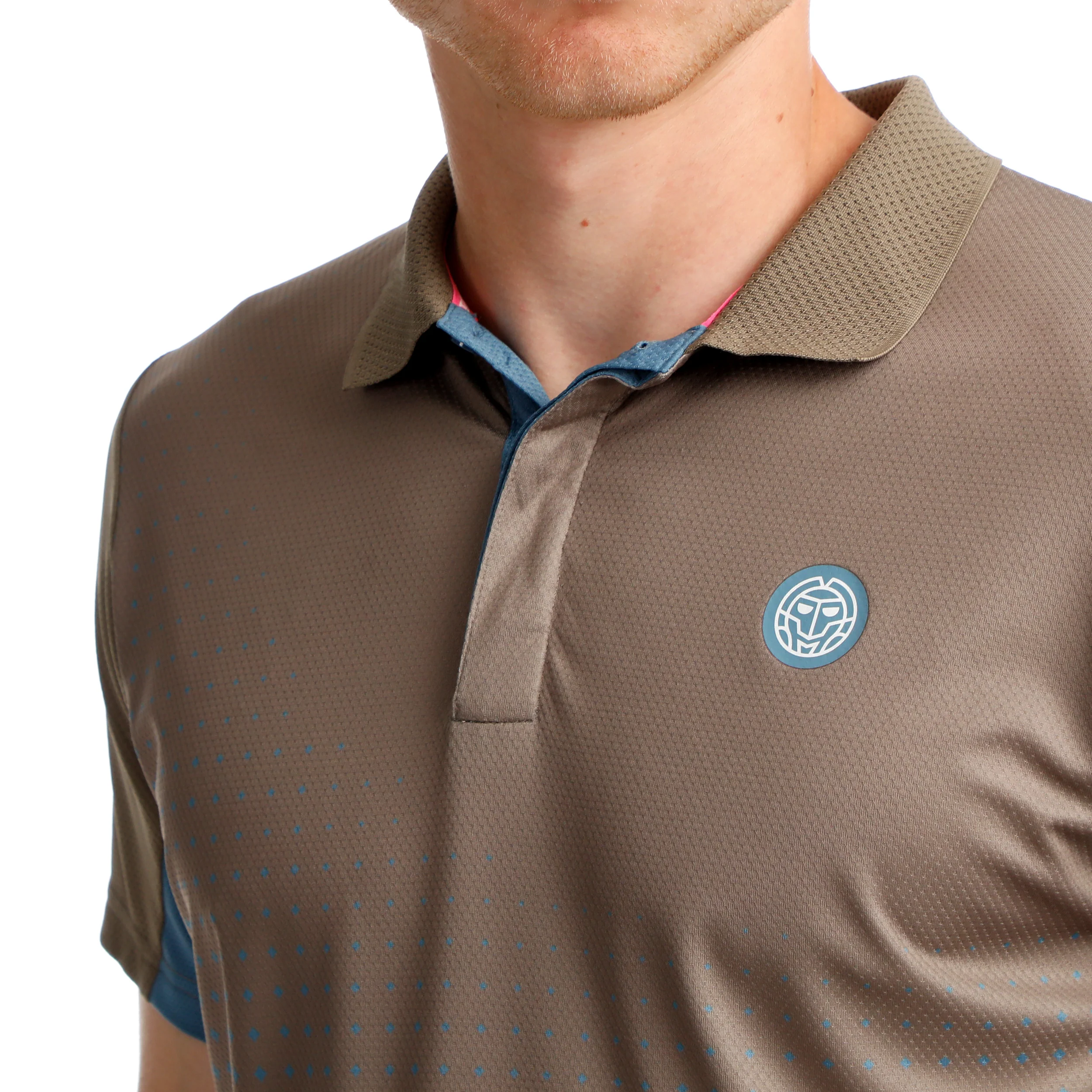 Spectrum Spirit Polo Hommes-Marron,Bleu - Image 8