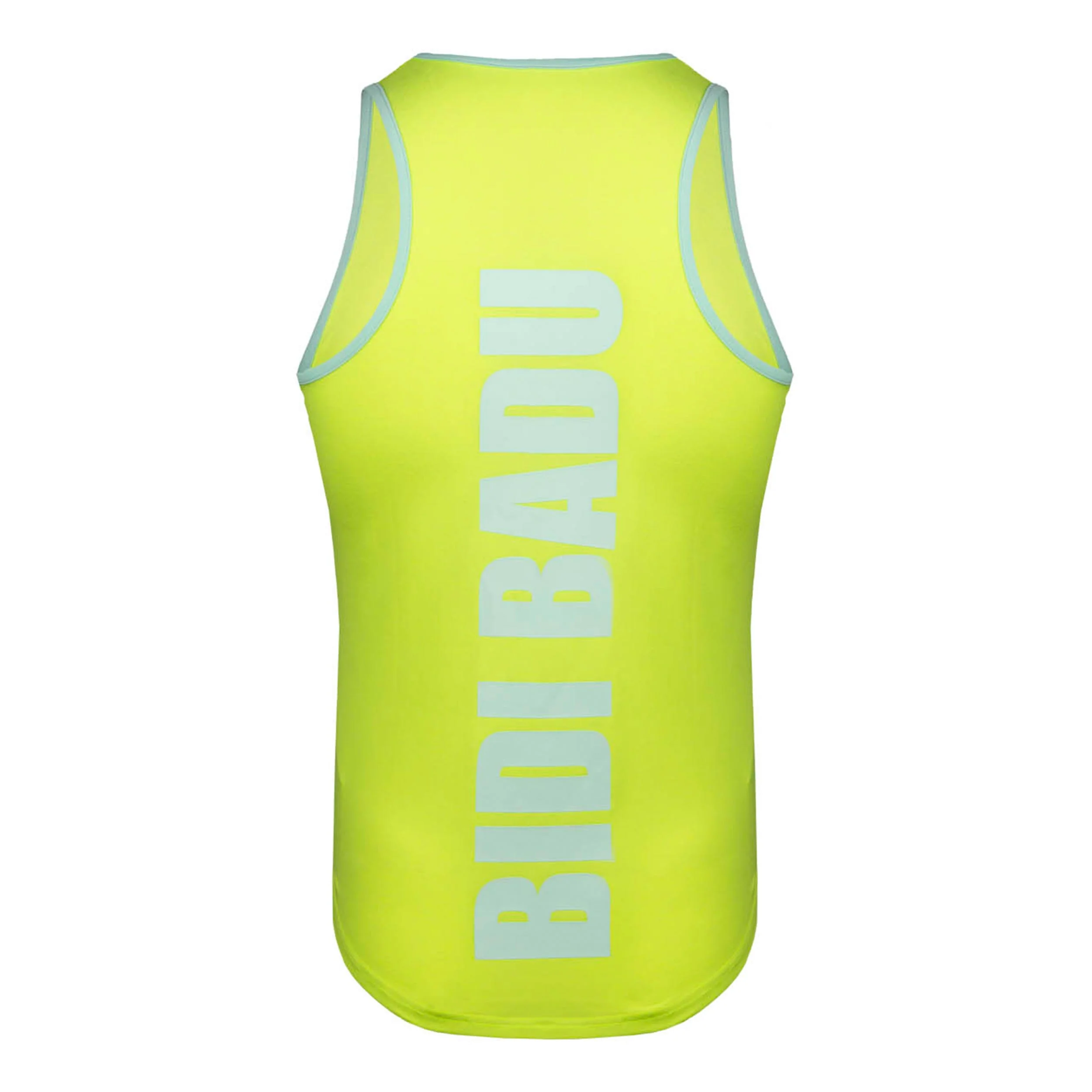 Trapezius Maximus Move Débardeur Tank Top Hommes-Jaunes Fluo - Image 2