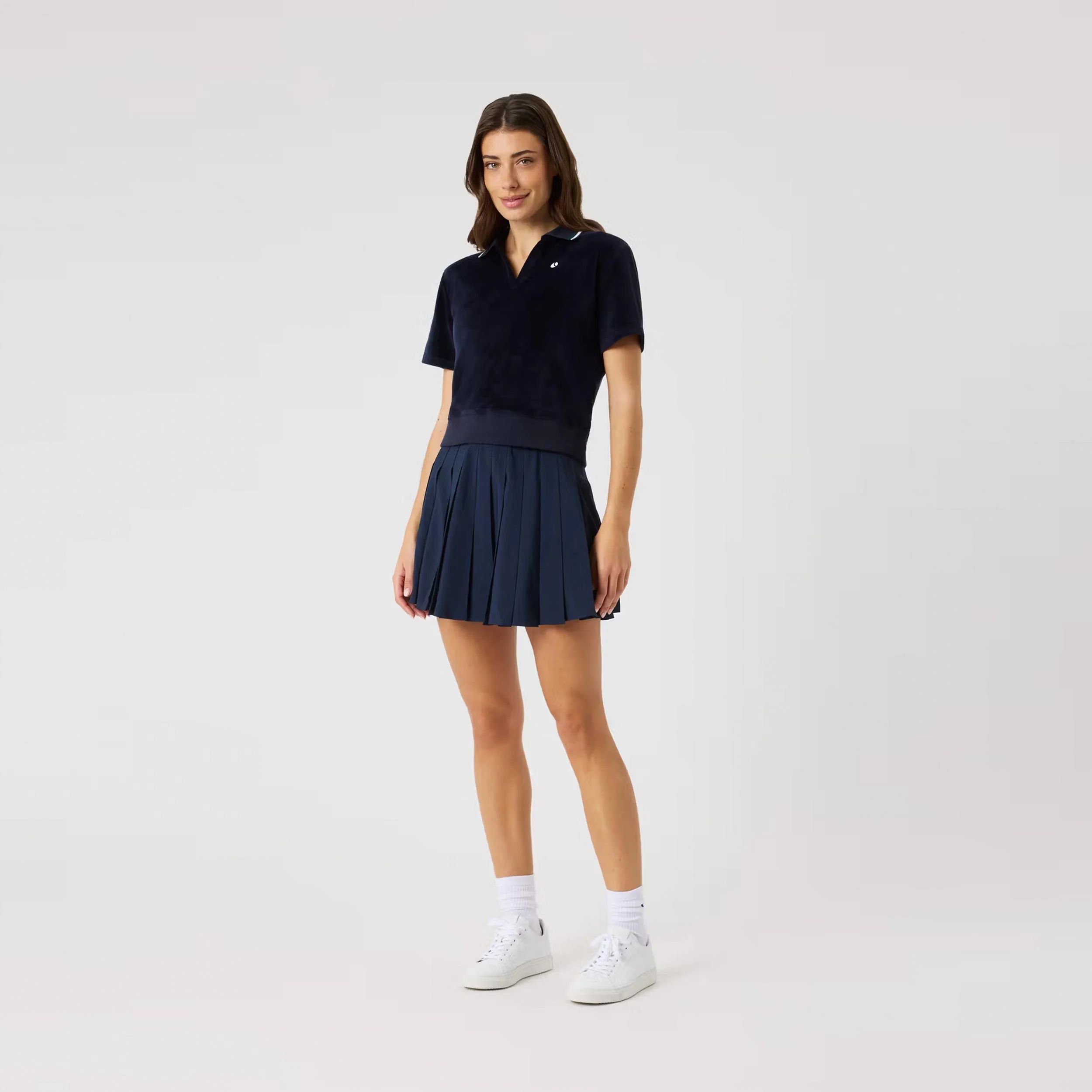 Ace Pleated Jupe Femmes - bleu foncé - Image 3