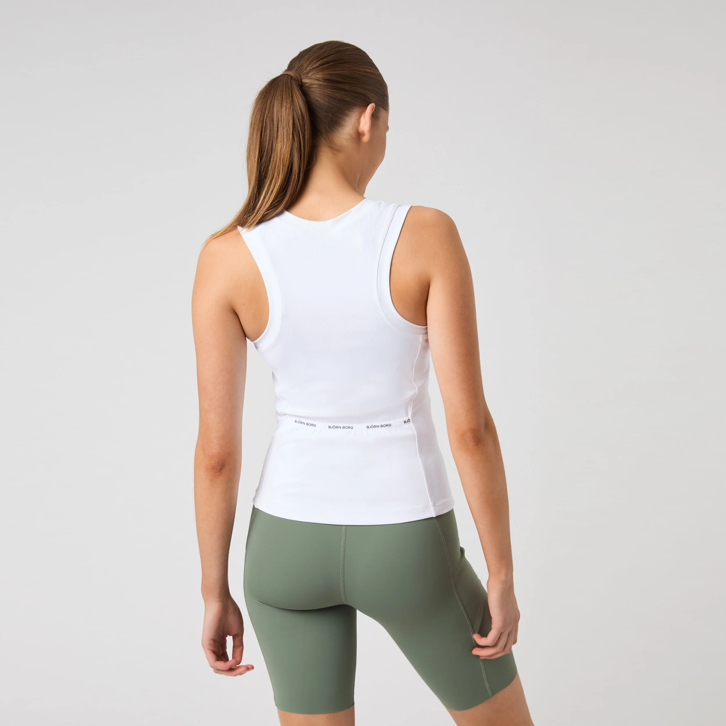 Ace Pocket Ribbed Débardeur tank top Femmes - blanc - Image 6