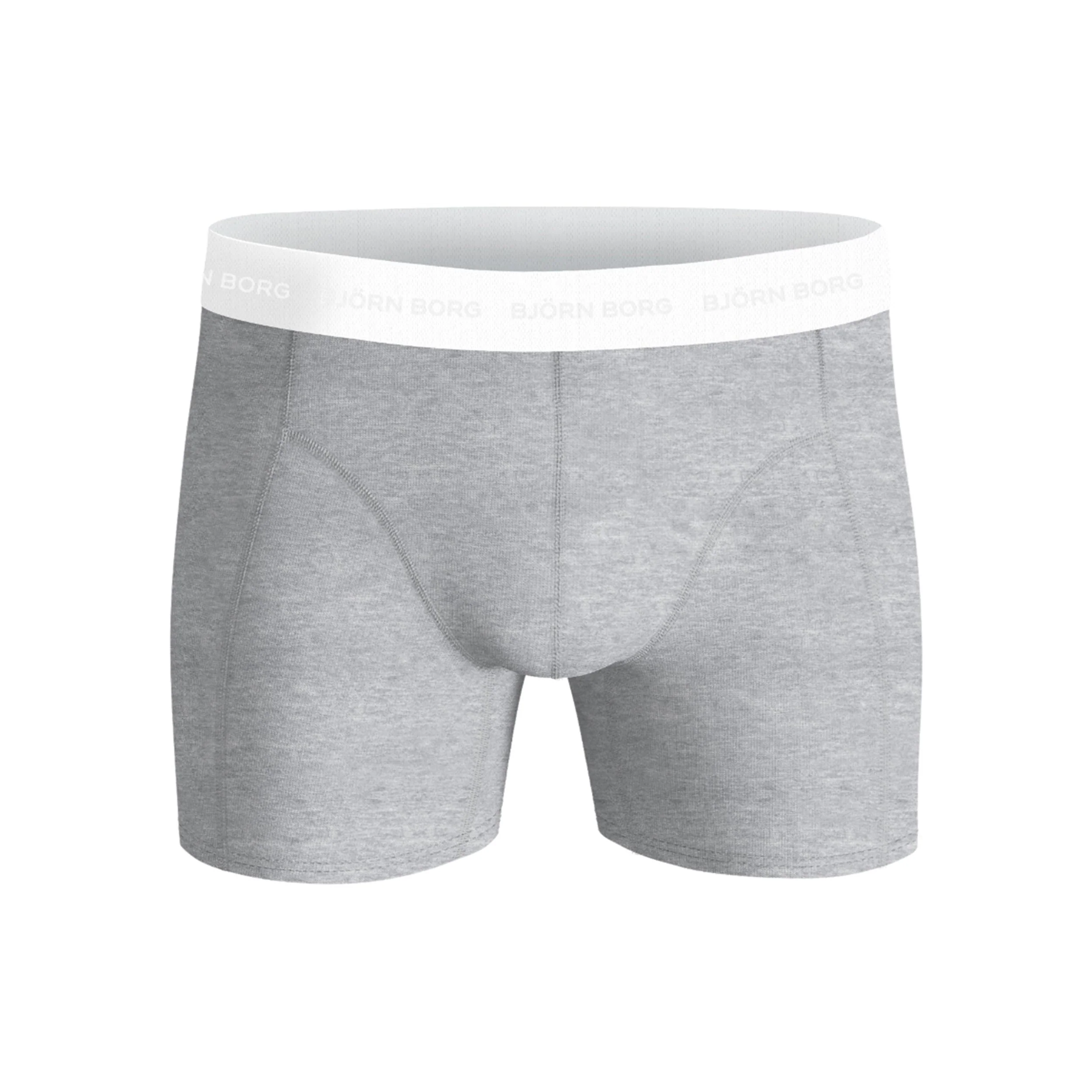 Cotton Stretch Caleçon Pack de 3 Hommes - noir, multicouleur - Image 5