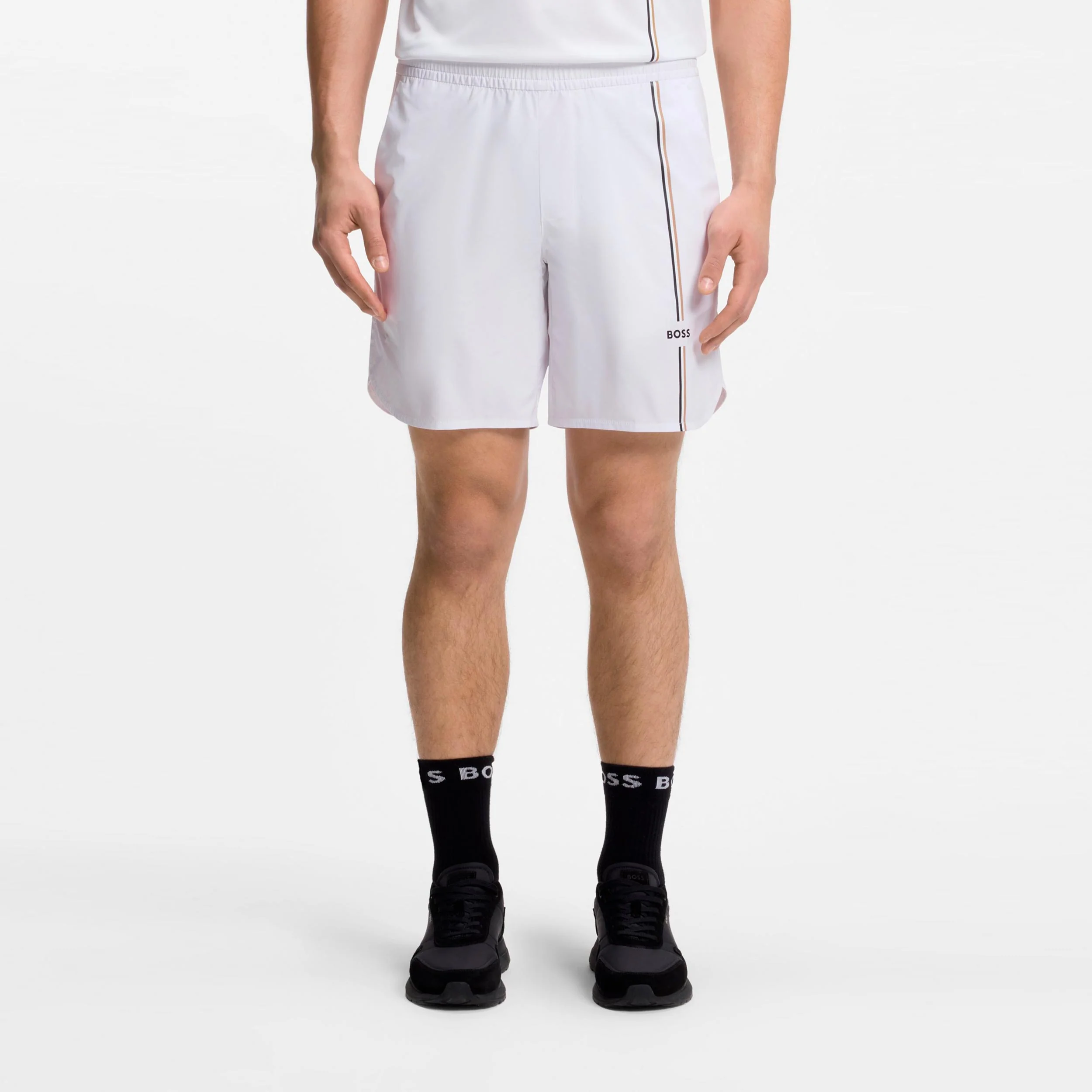 Game 8in Shorts Hommes - blanc
