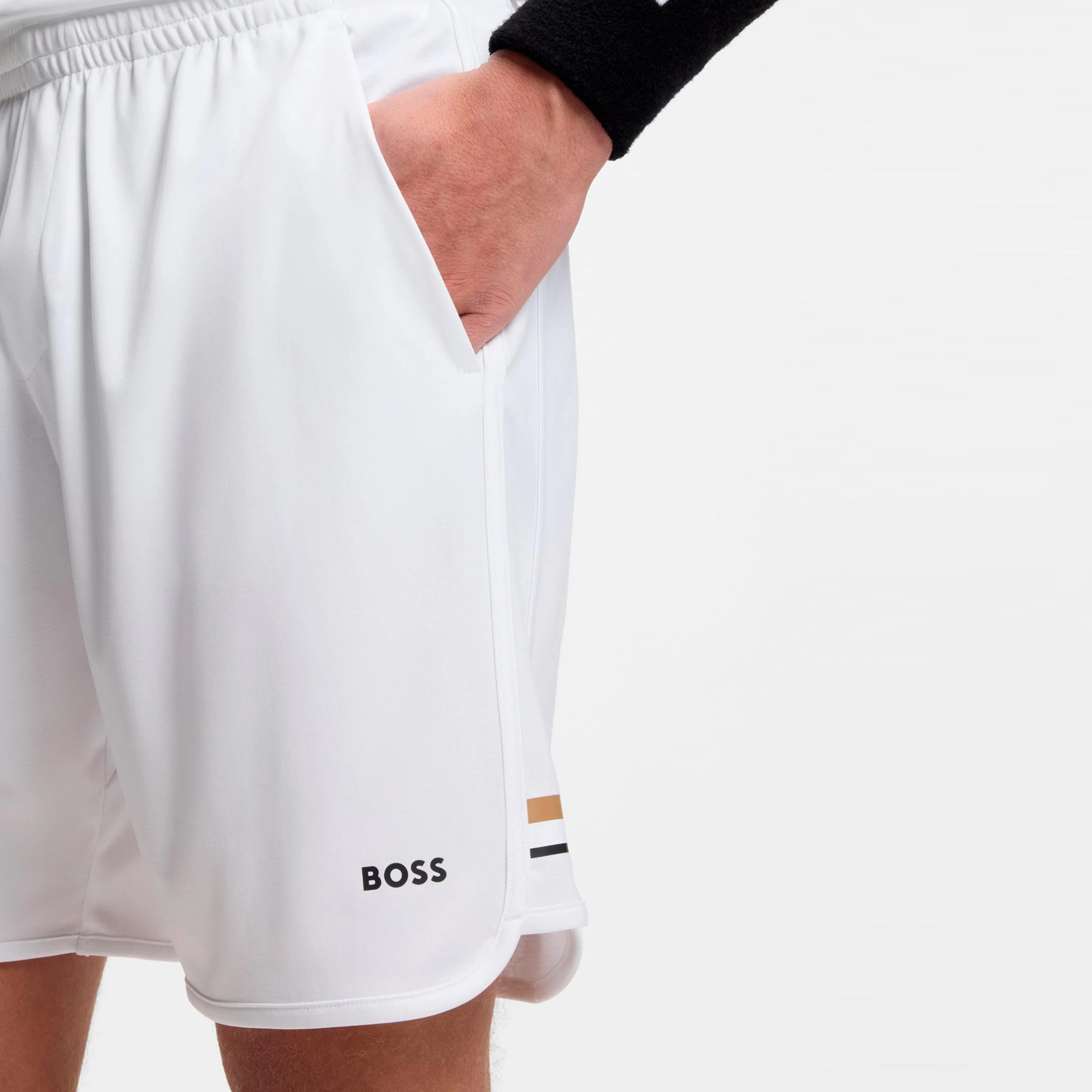 Game 9in Shorts Hommes - blanc - Image 4
