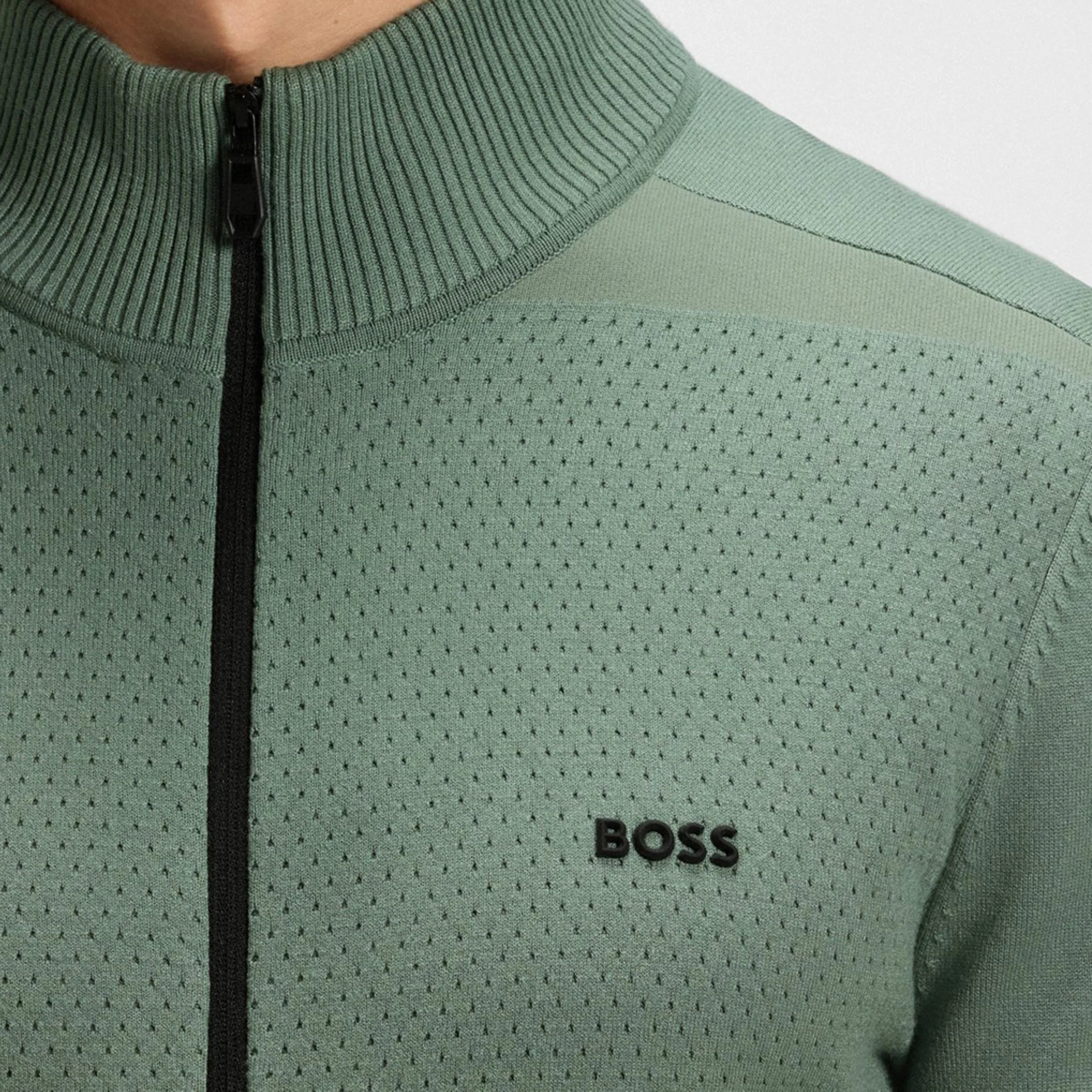 League Veste de survêtement Hommes-vert olive - Image 4
