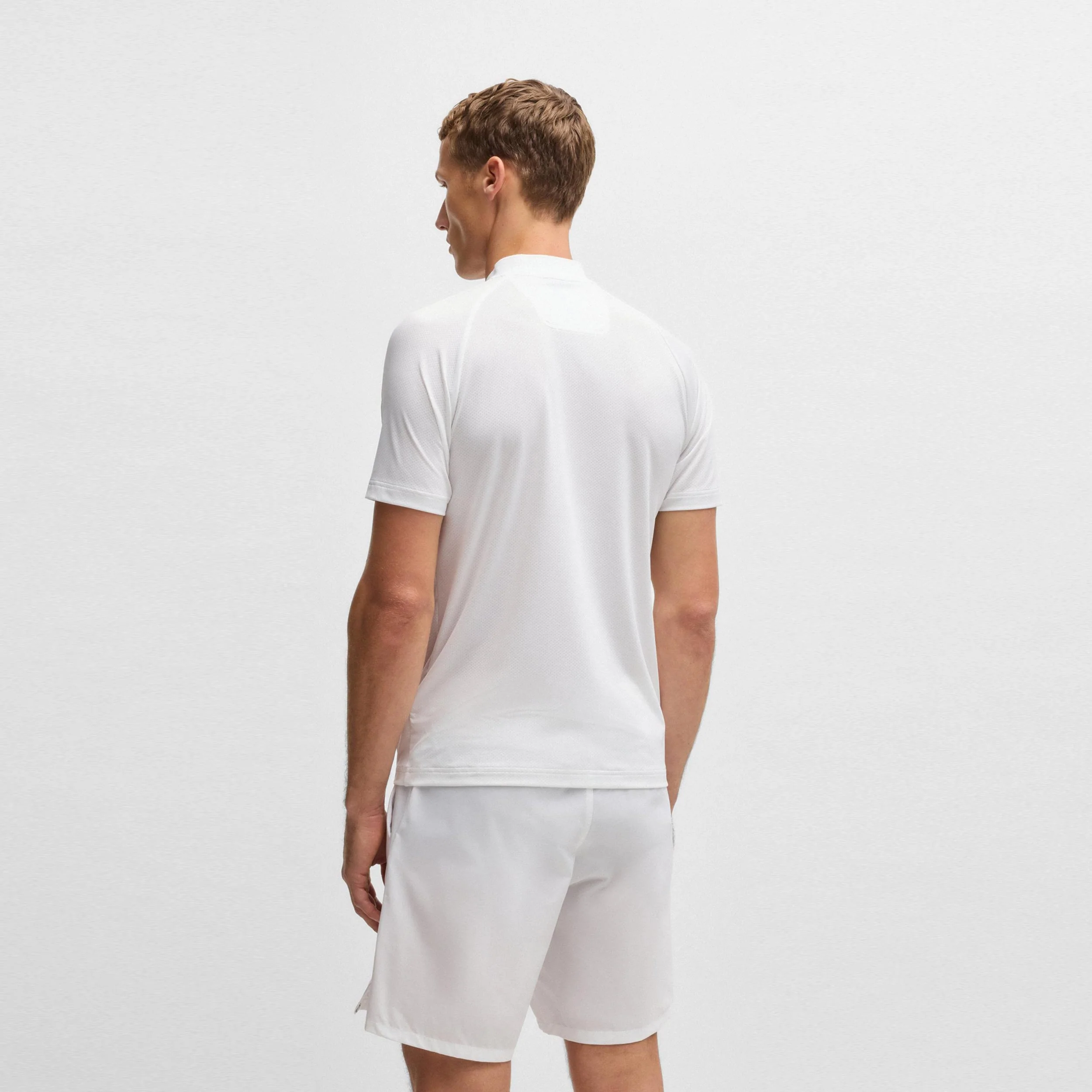 Pariq TOC Mesh Polo Hommes-Blanc - Image 3