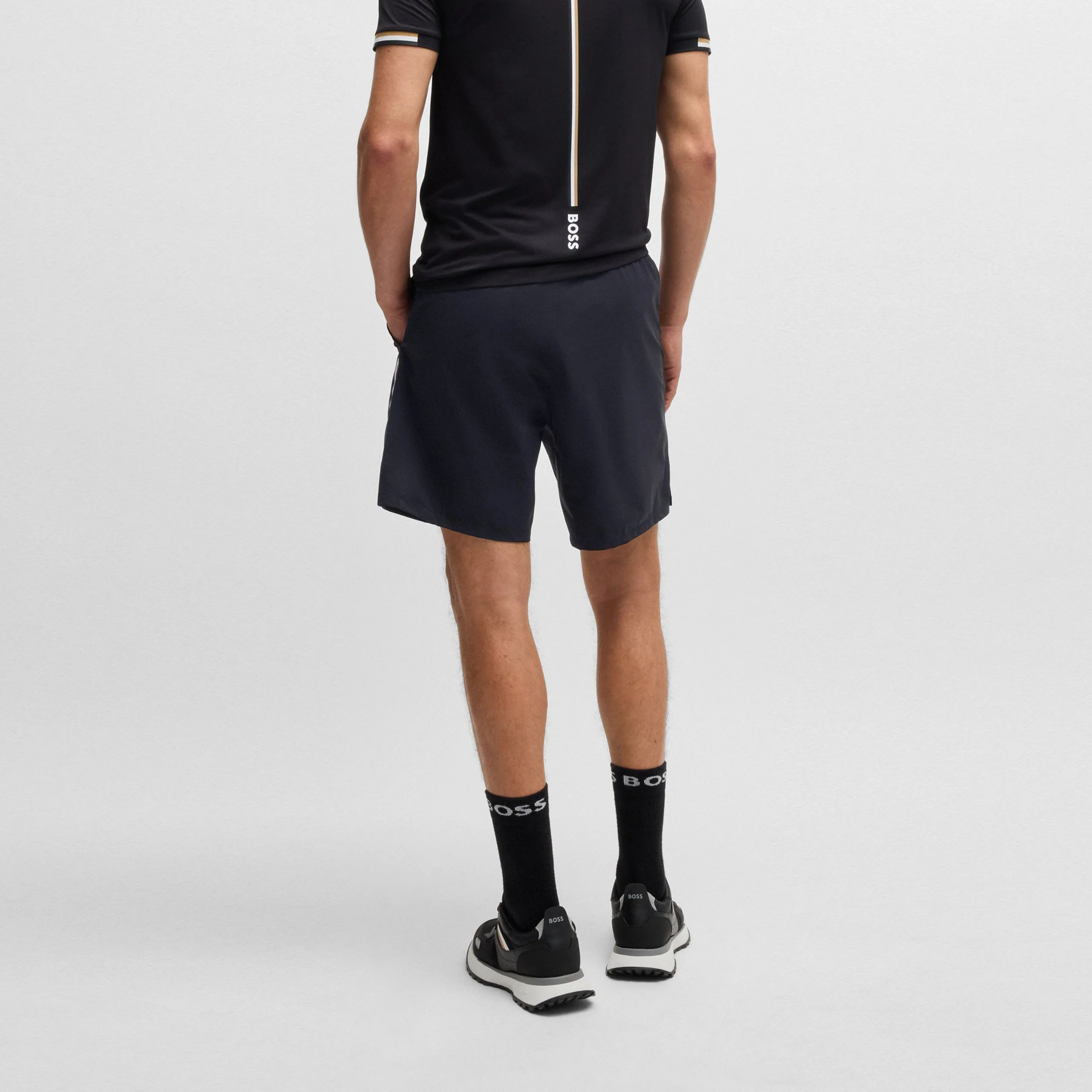 Score TOC 9inch Shorts Hommes-Bleu Foncé - Image 3