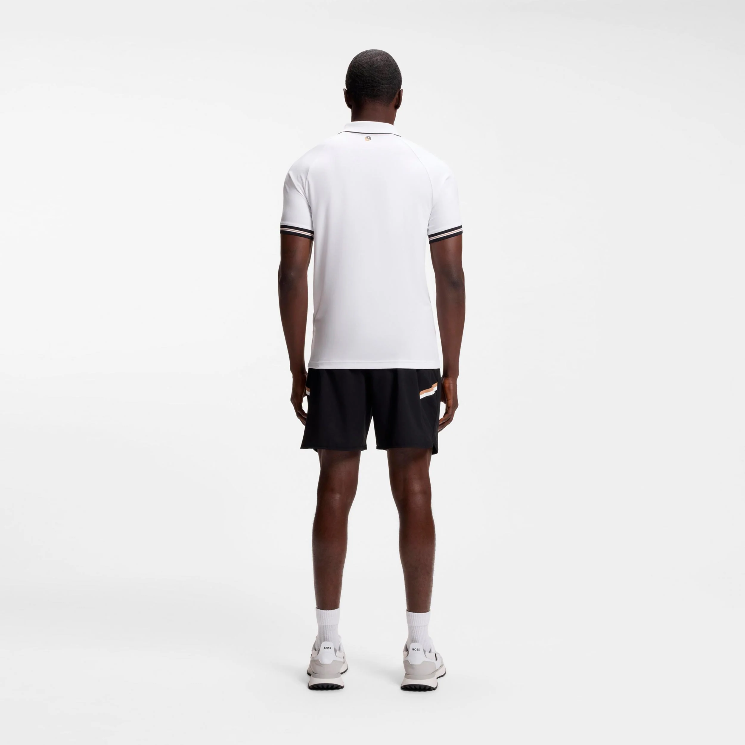 Serve Polo Hommes-blanc - Image 3