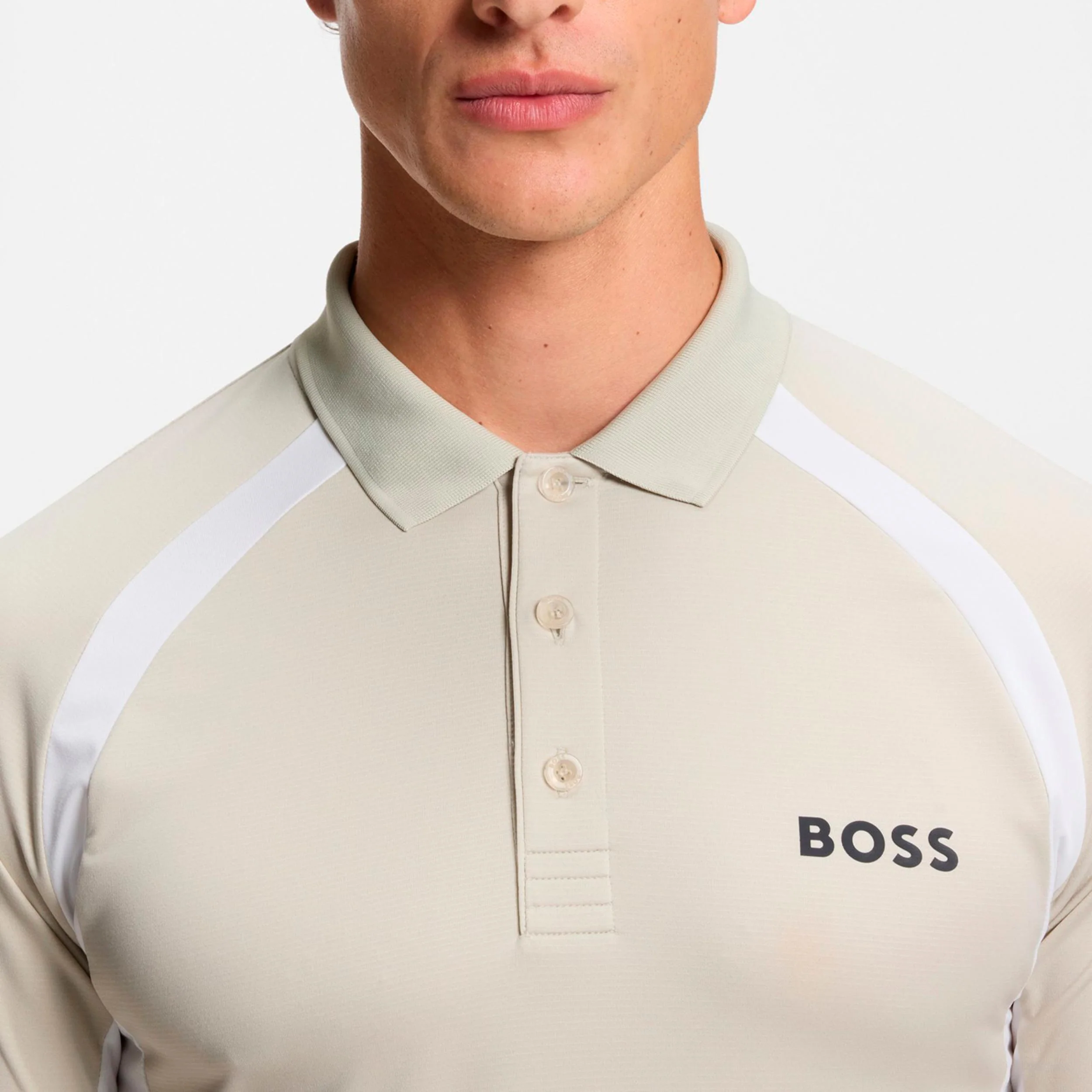 Spin Polo Hommes-beige - Image 3