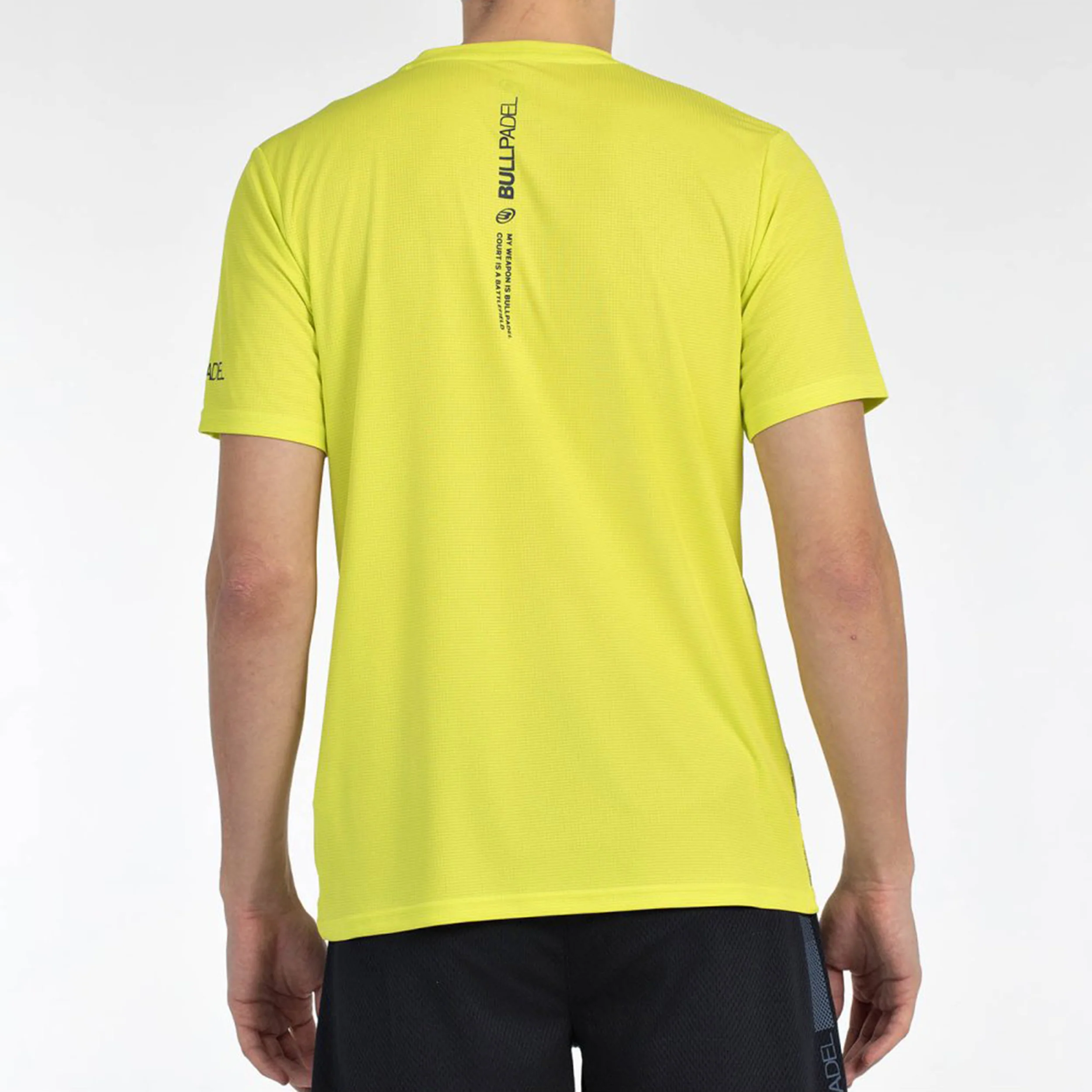 Beque T-shirt Hommes-Jaune Lemon - Image 3