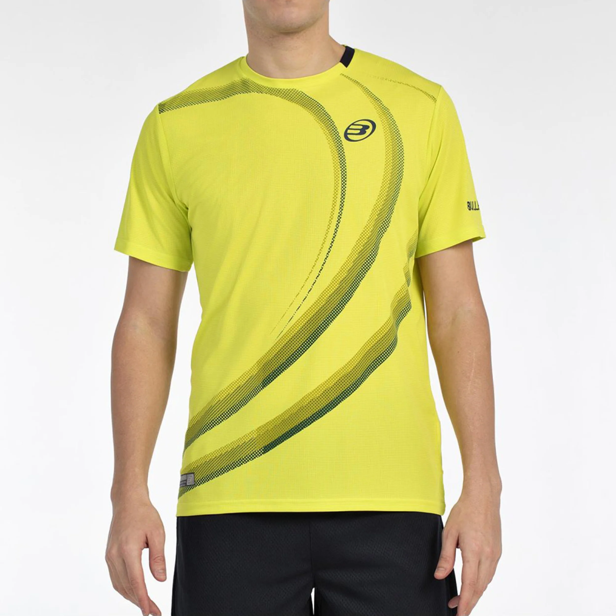 Beque T-shirt Hommes-Jaune Lemon - Image 5