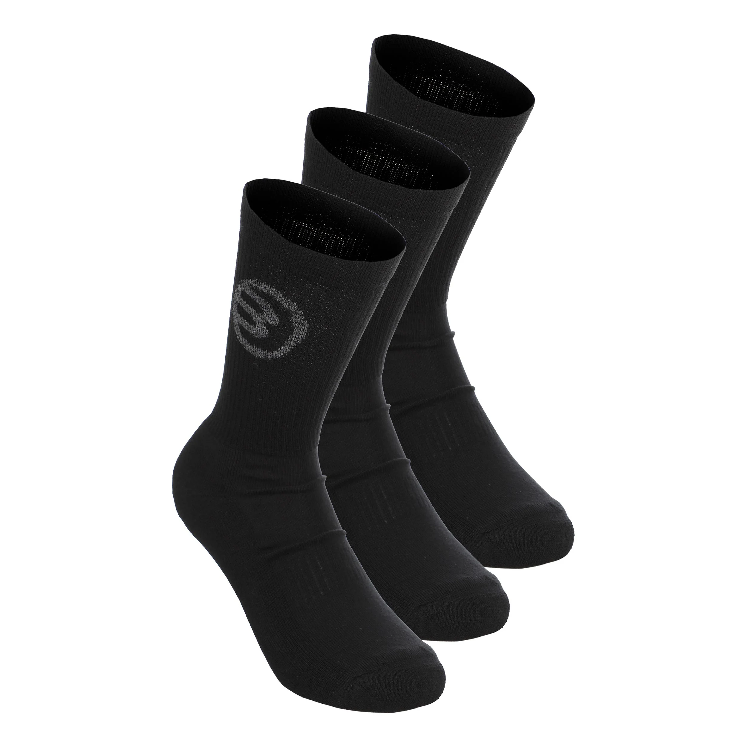 BP262 (PACK DE 3) Chaussettes de sport Unisex - noir