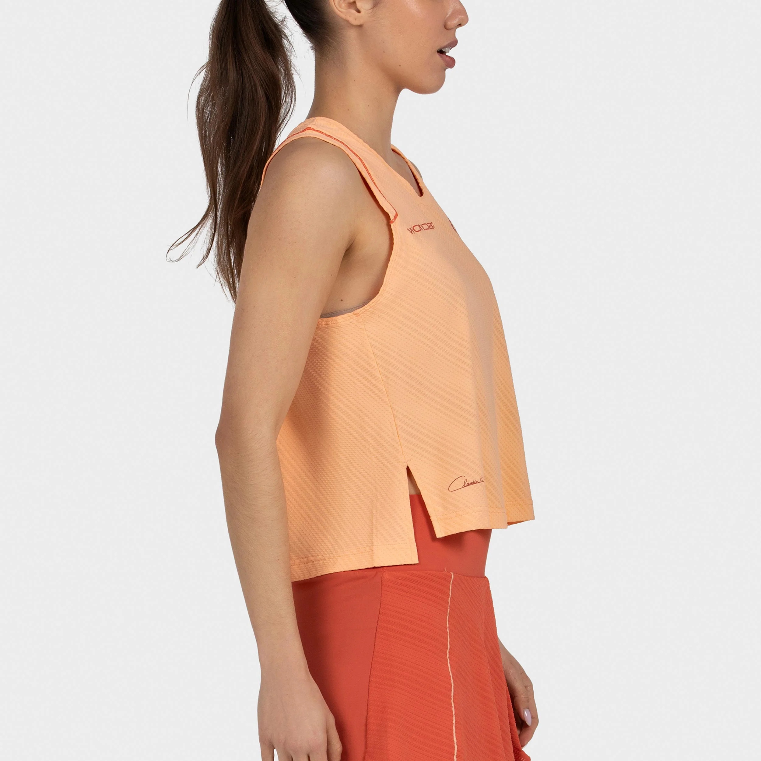 Claudia 26V Débardeur tank top Femmes - abricot - Image 4