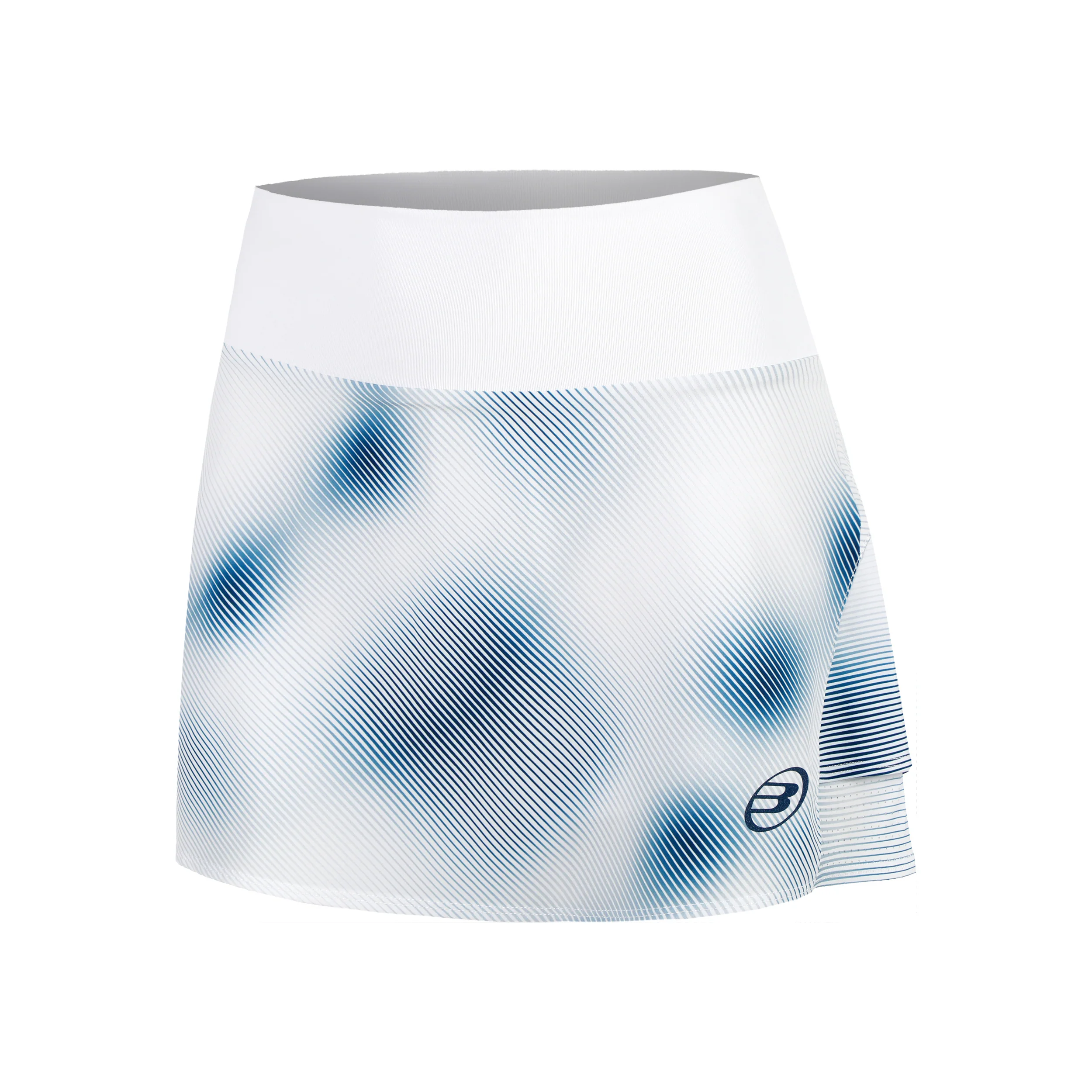 Dauga Jupe Femmes-Blanc,Bleu