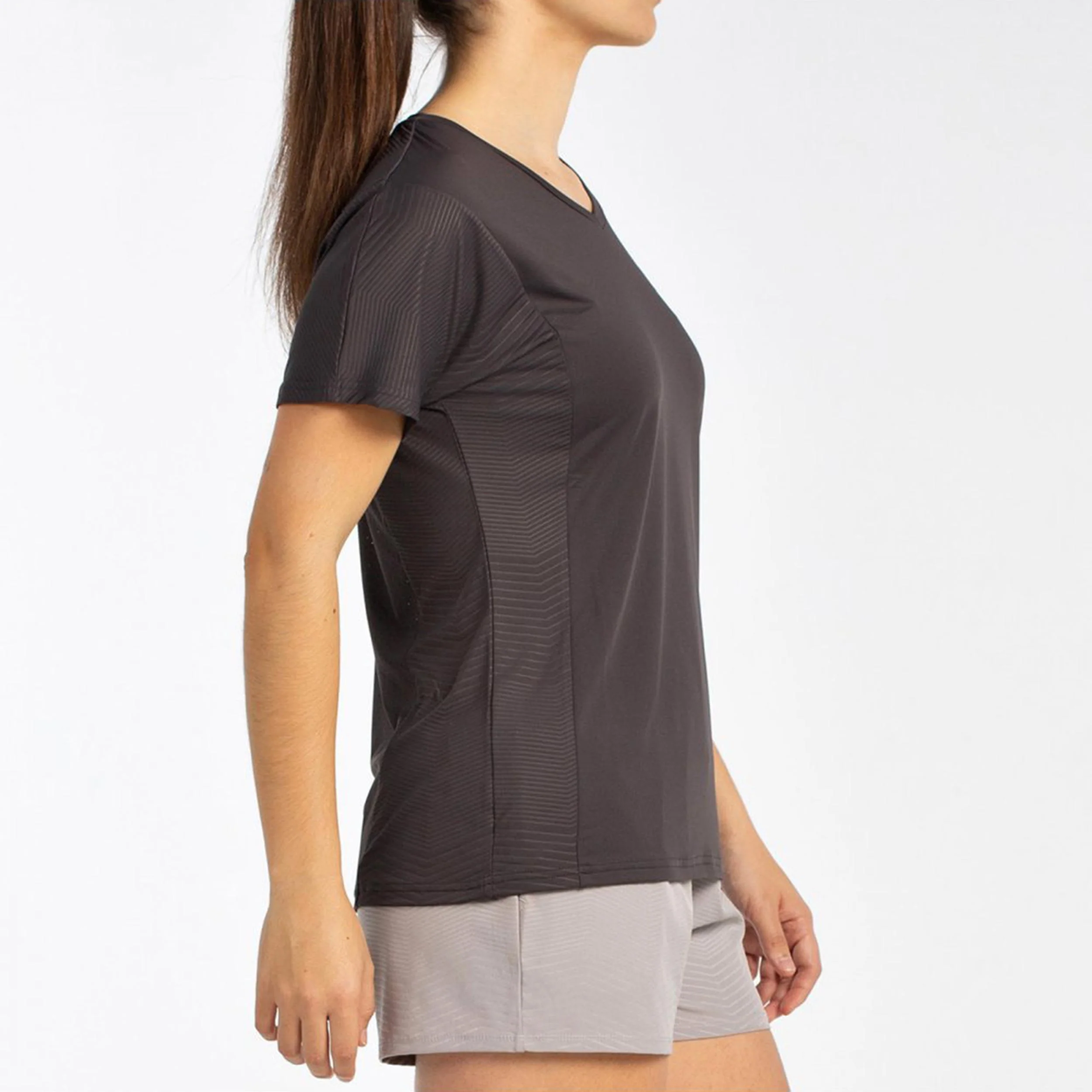 Eches T-shirt Femmes-Anthracite - Image 4