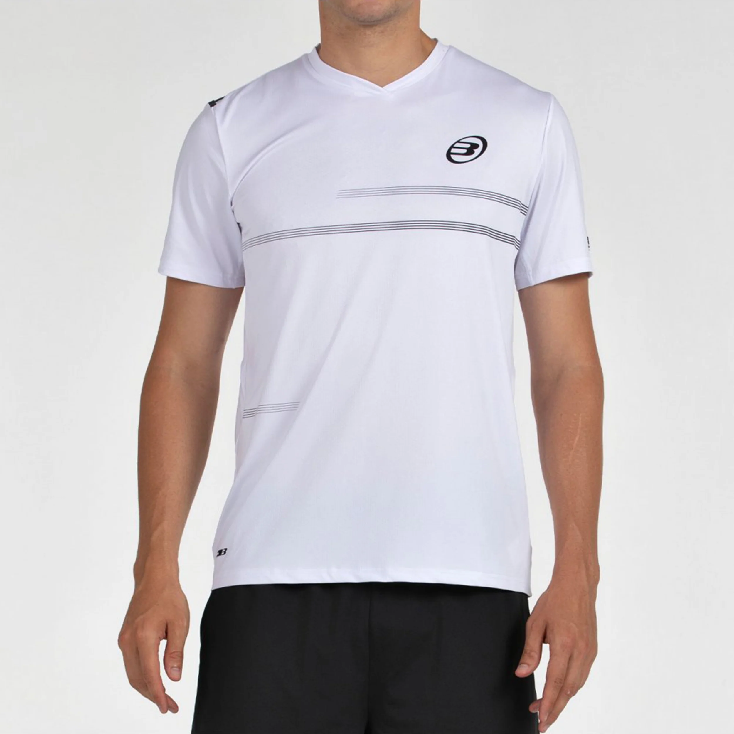 Montuno T-shirt Hommes-blanc