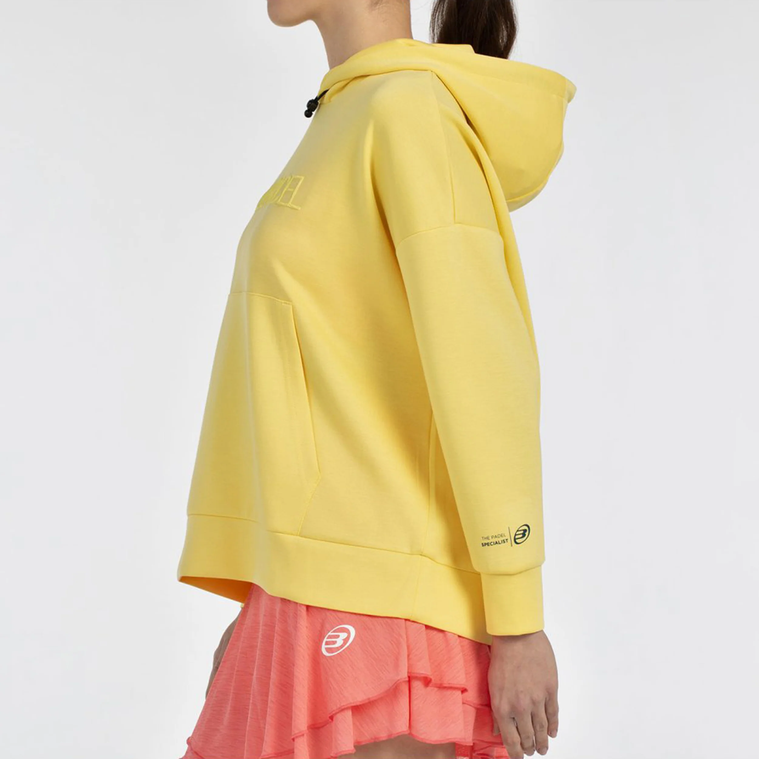 Silba Sweat À Capuche Femmes-Jaune - Image 8