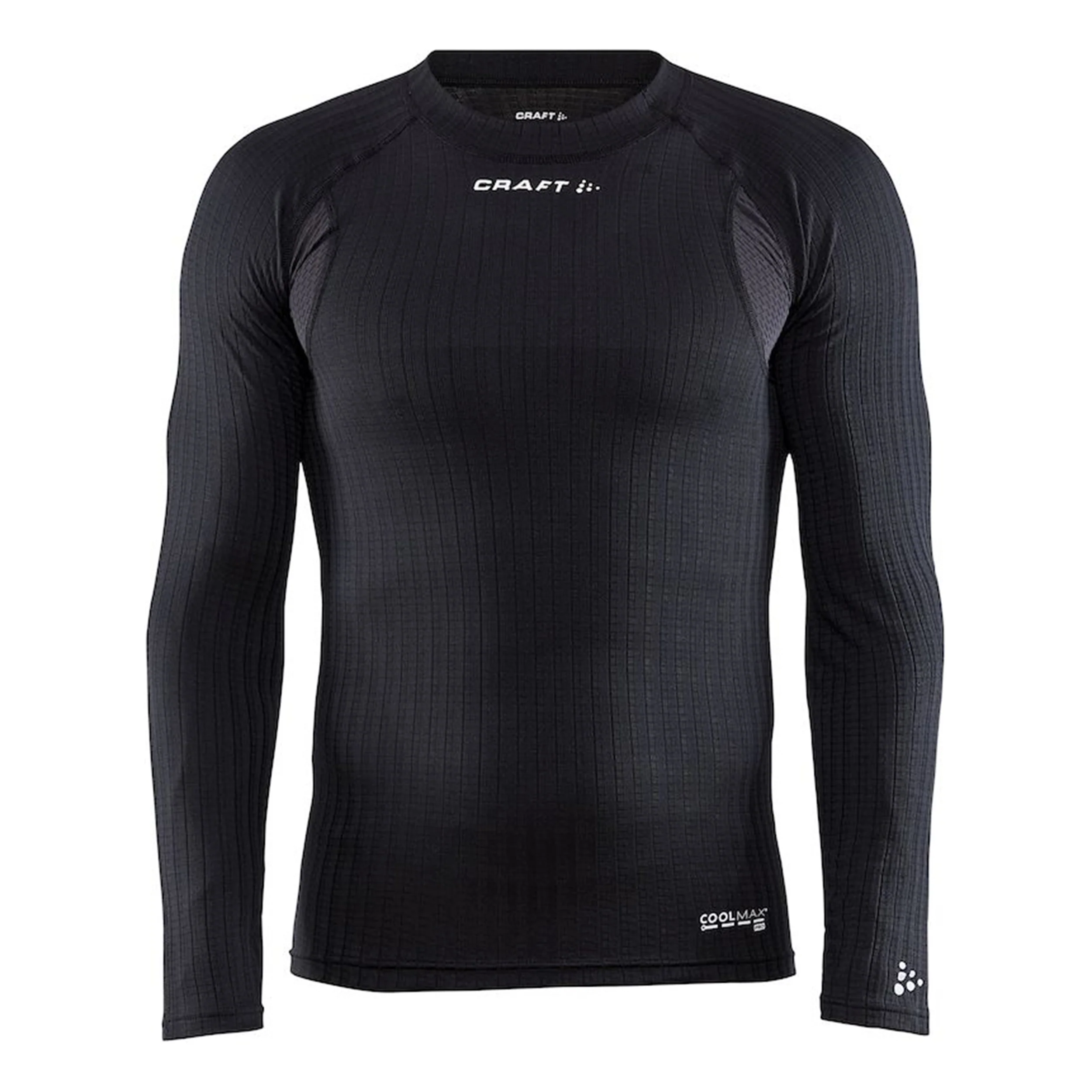Active Extreme X CN Haut Manches Longues Hommes-Noir,Blanc