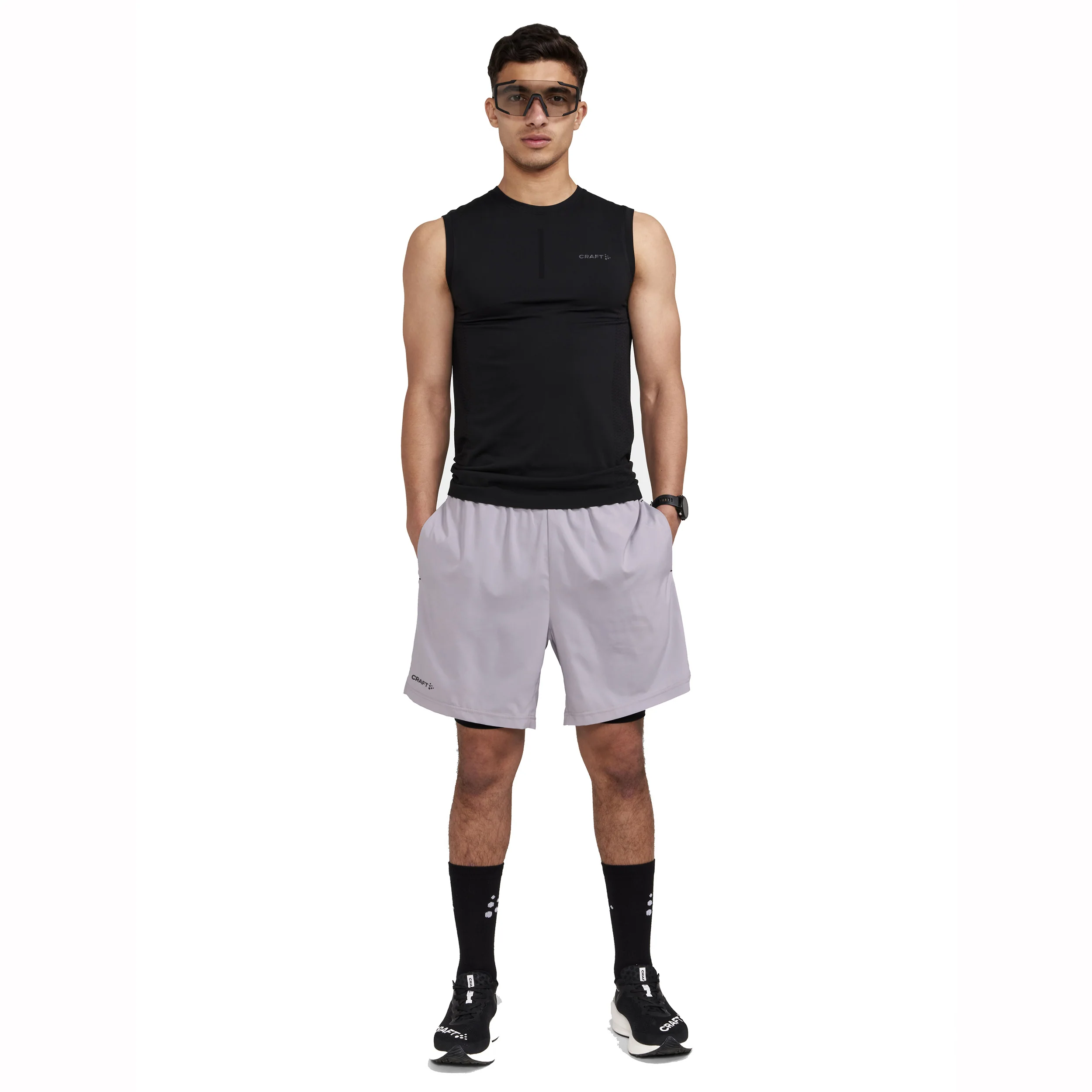 ADV Cool Intensity SL Débardeur Tank Top Hommes-Noir - Image 4