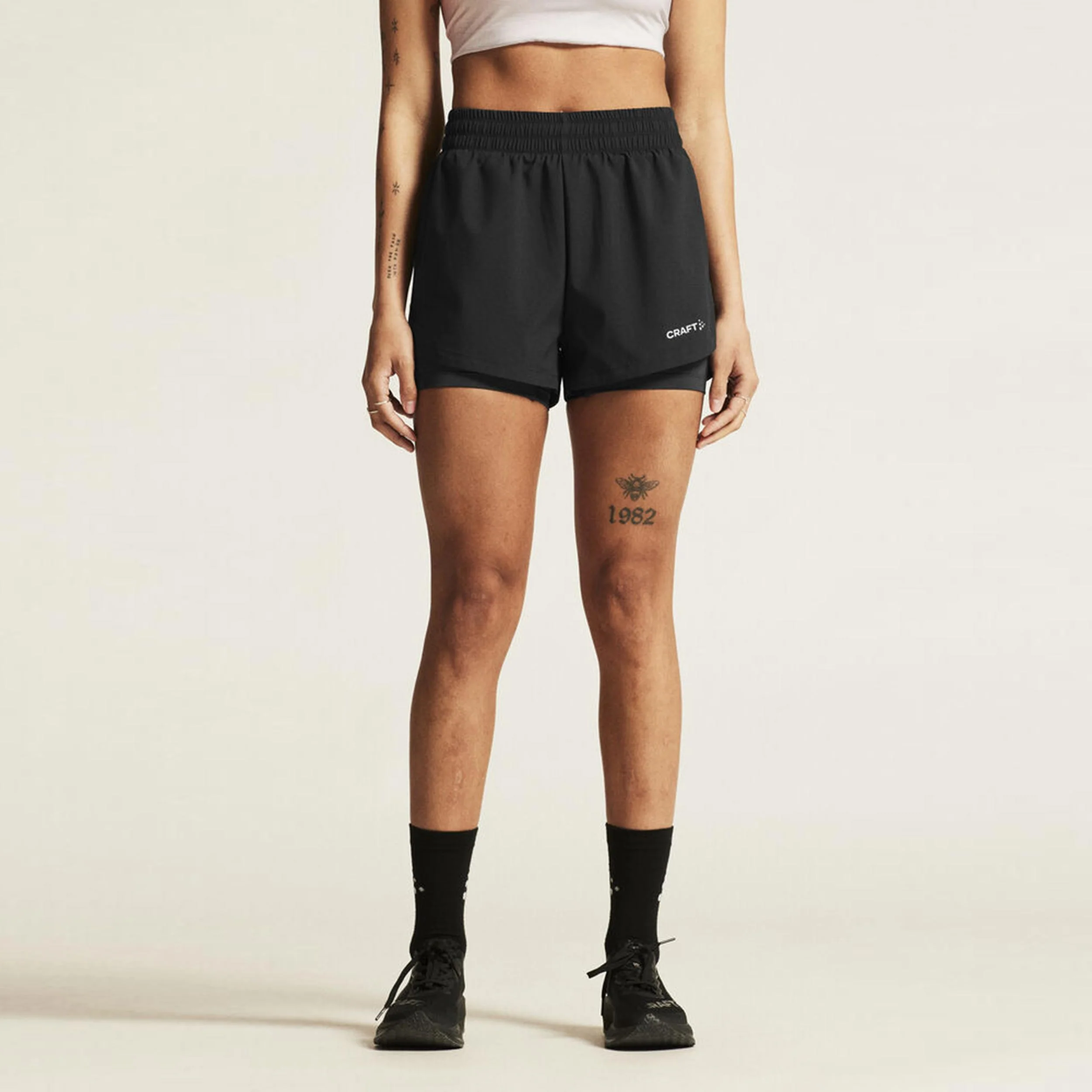 ADV Essence 2in1 Short de running Femmes - noir - Image 3