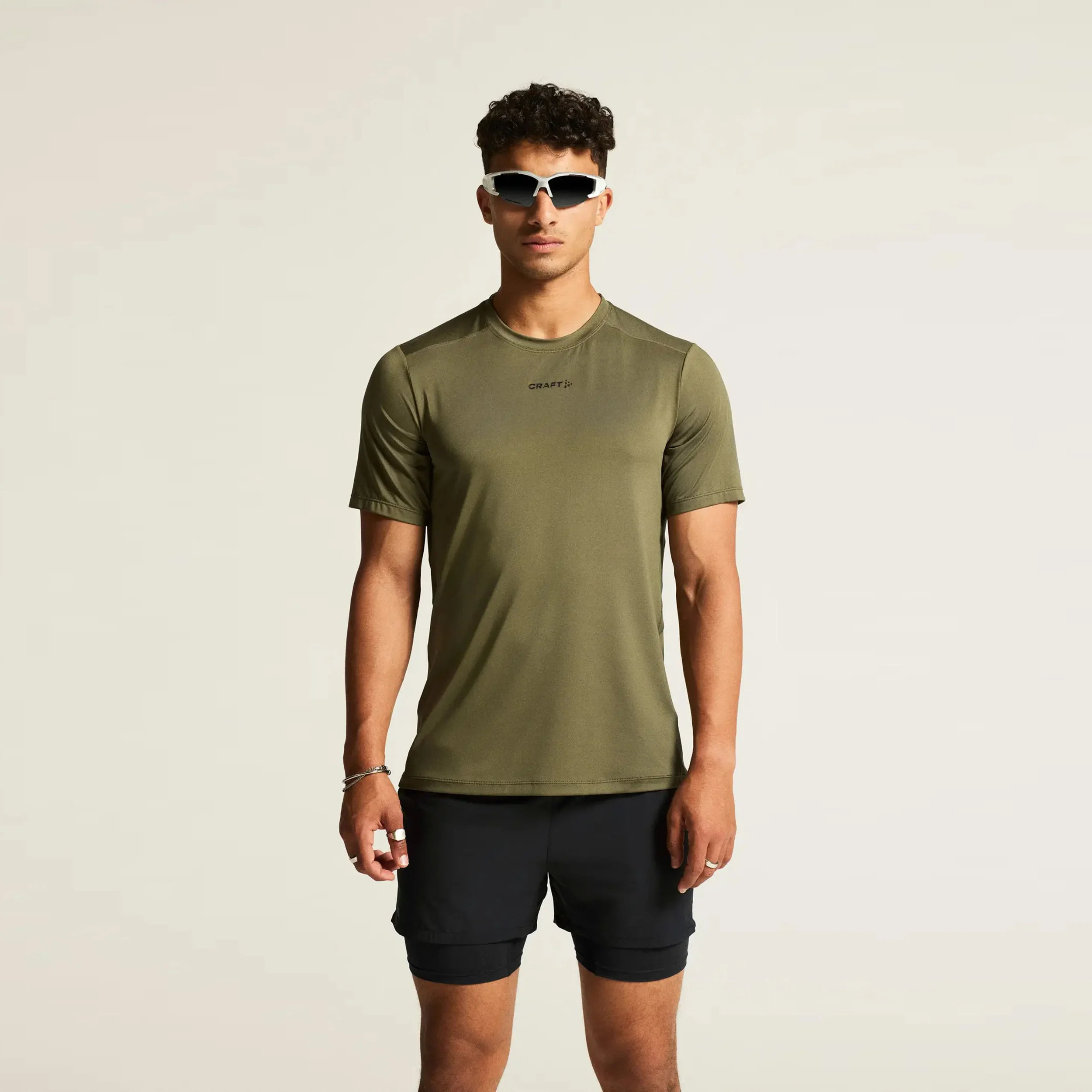 ADV Essence Maillot de course Hommes - vert olive - Image 3
