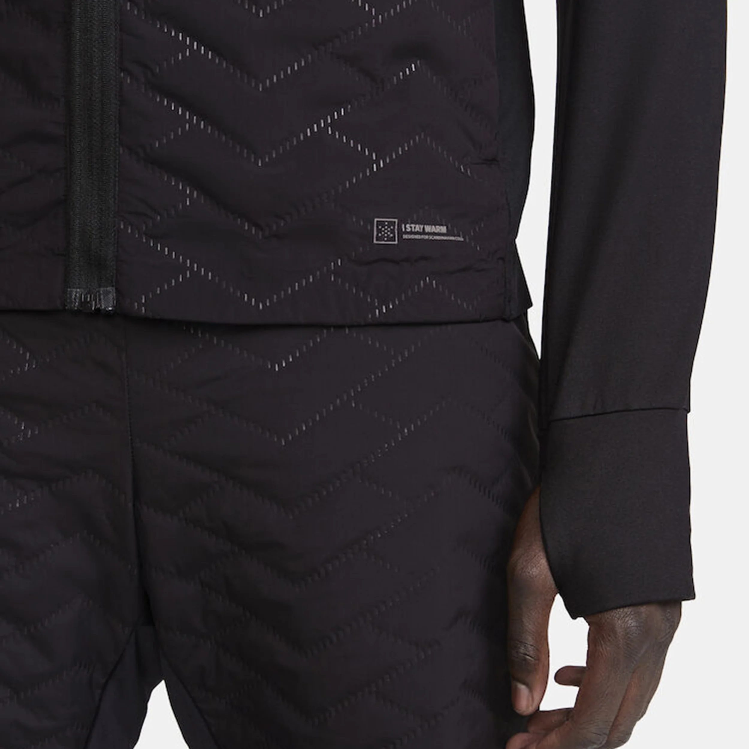 ADV SUBZ Veste Running Hommes-Noir - Image 10