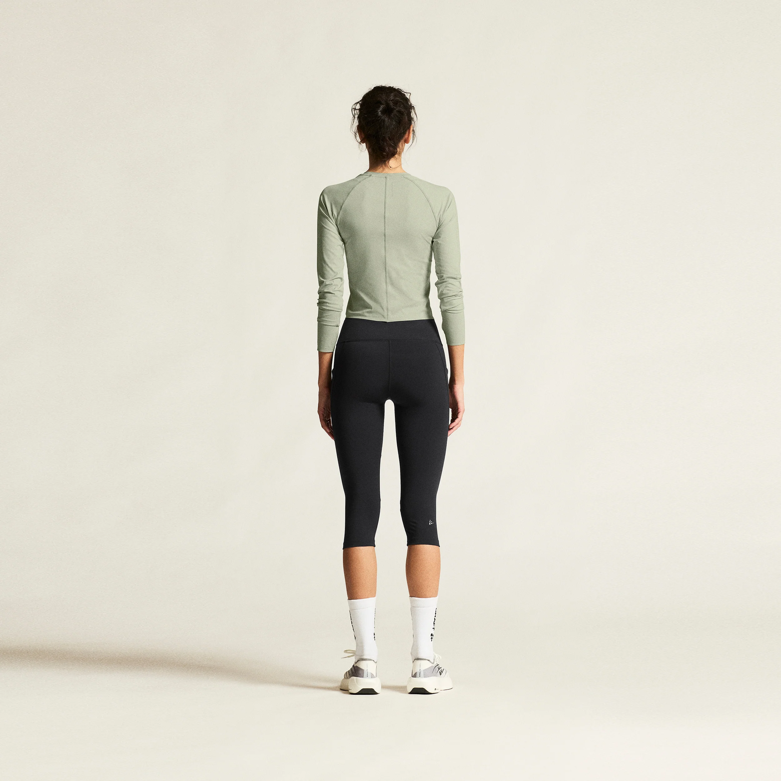 Essence Collant de course Femmes - noir - Image 4