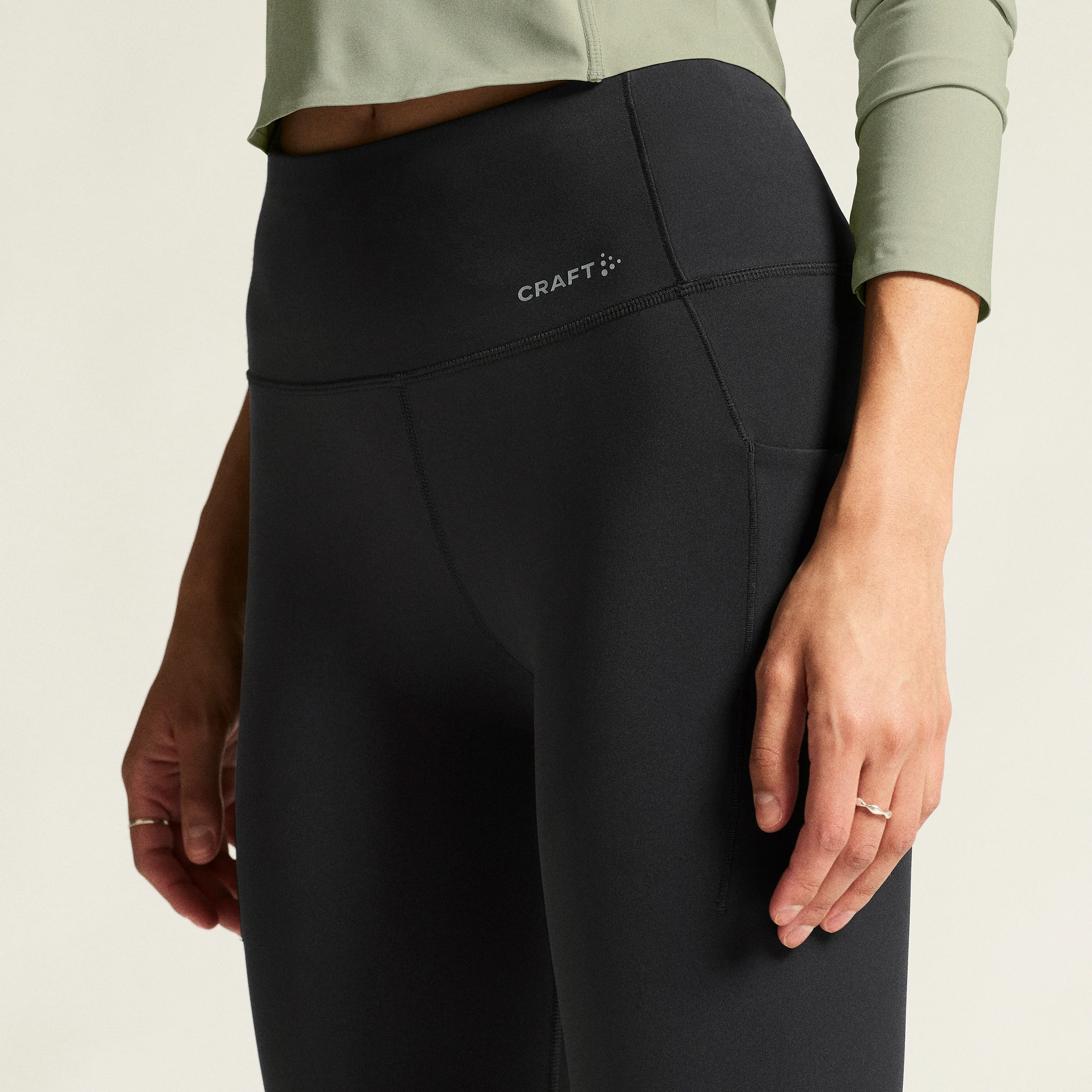Essence Collant de course Femmes - noir - Image 7