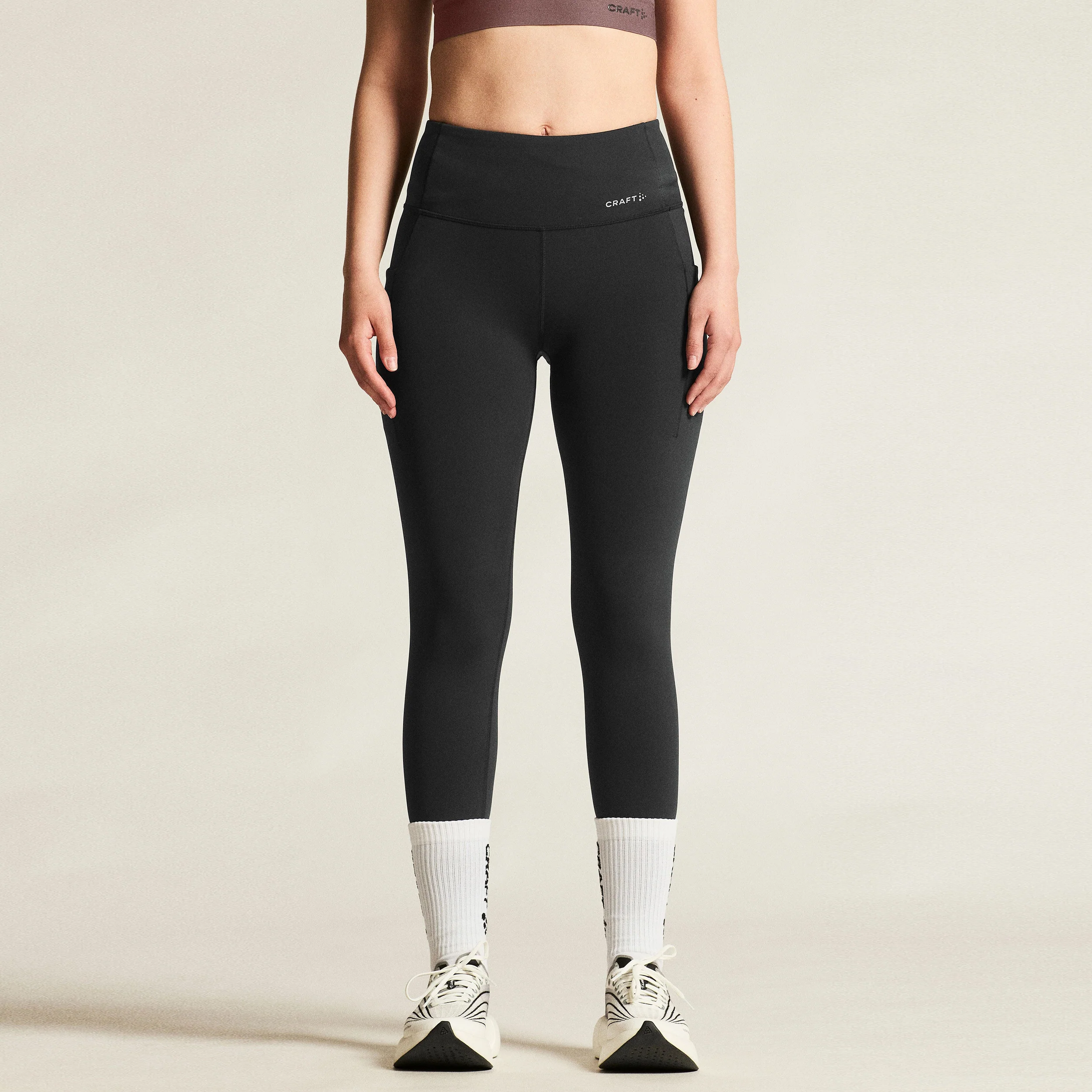 Essence Collant de course Femmes - noir - Image 3