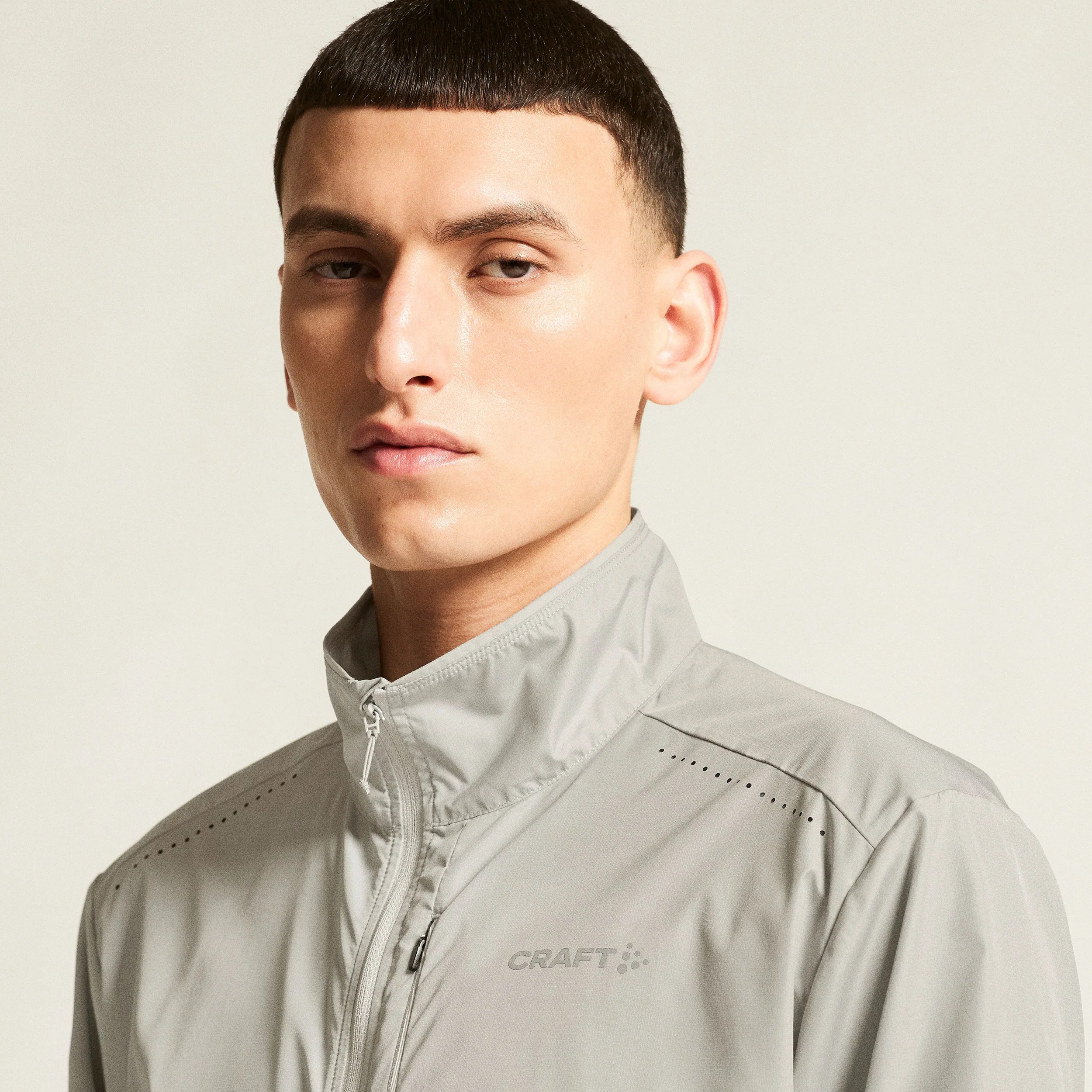Essence Wind Veste running Hommes - gris - Image 7