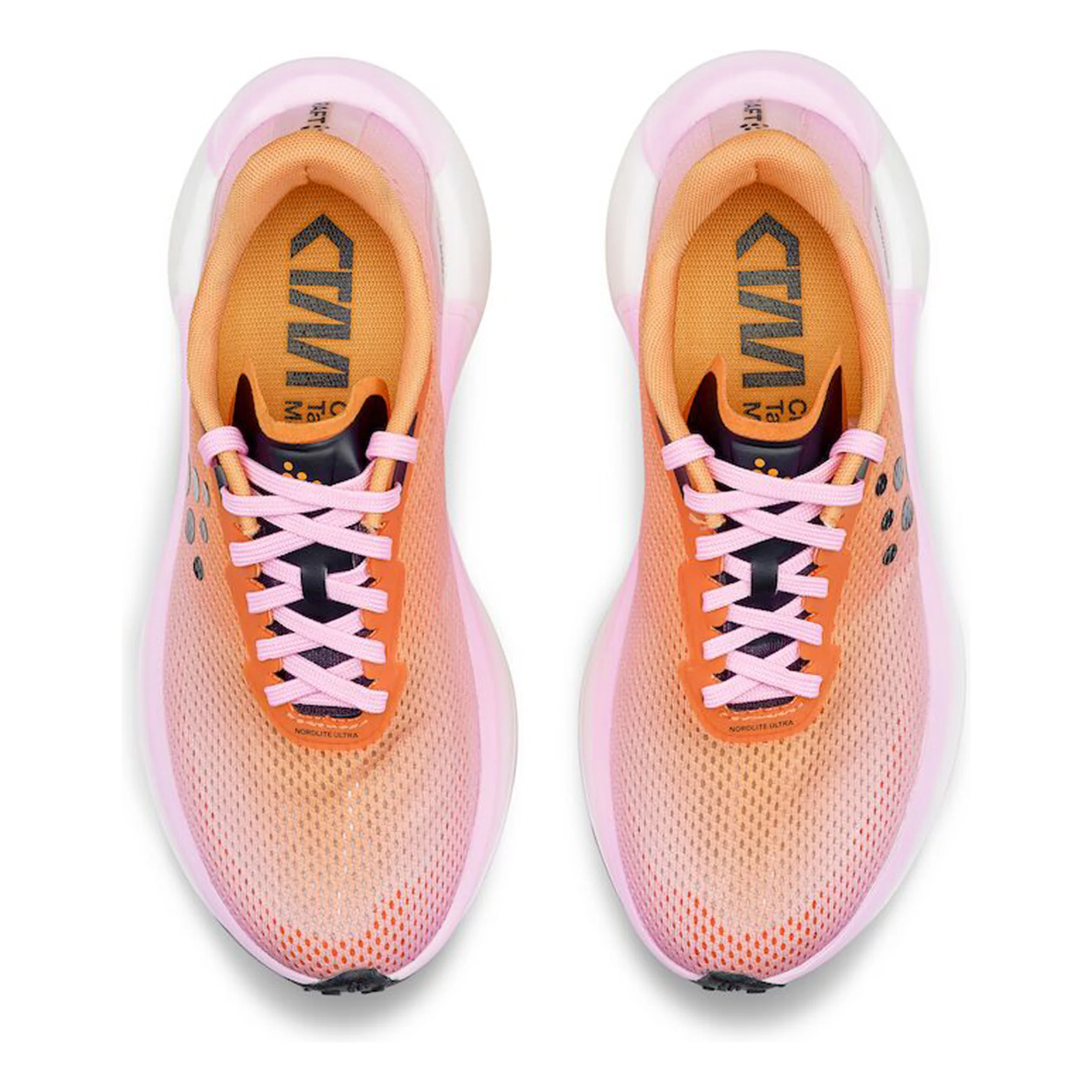 Nordlite Ultra Chaussure de running sans stabilisateurs Femmes - rose, orange - Image 3